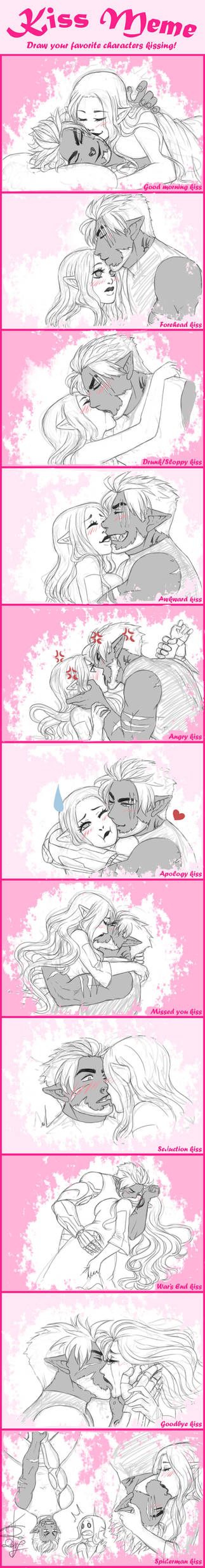 Kiss Meme Lynn And Keran By Yonrei On Deviantart Kiss Meme Lynn And Keran By Yonrei On Deviantart