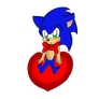 Sonic baby on hearth