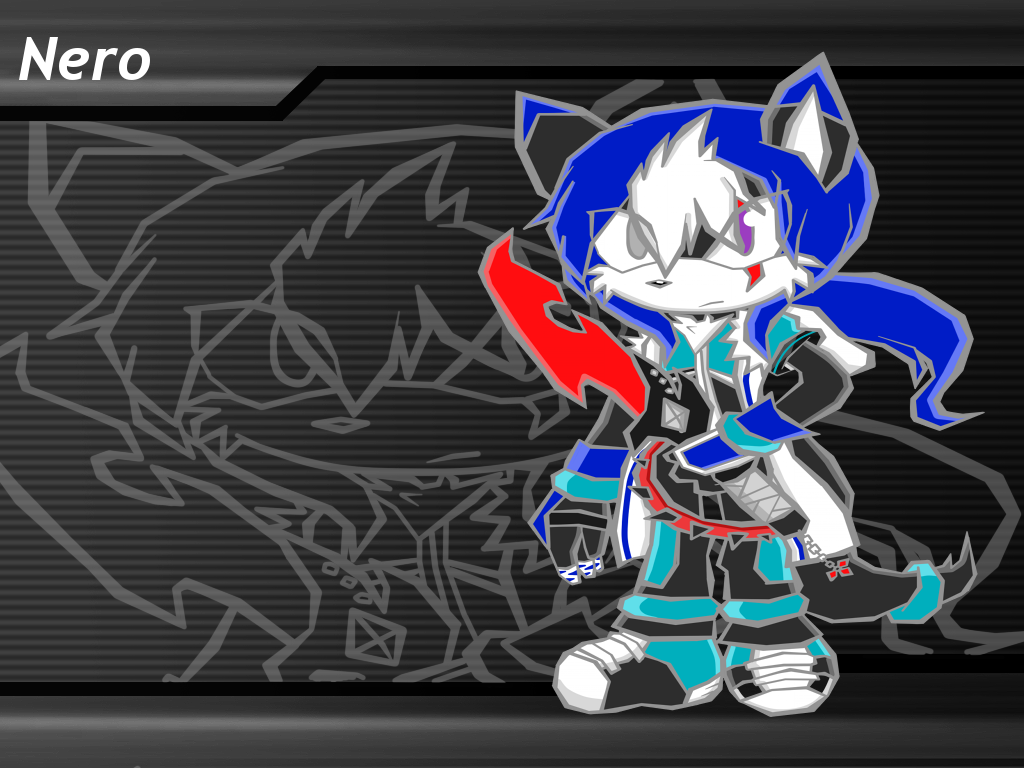 Comission sonic battle 1/2 nero