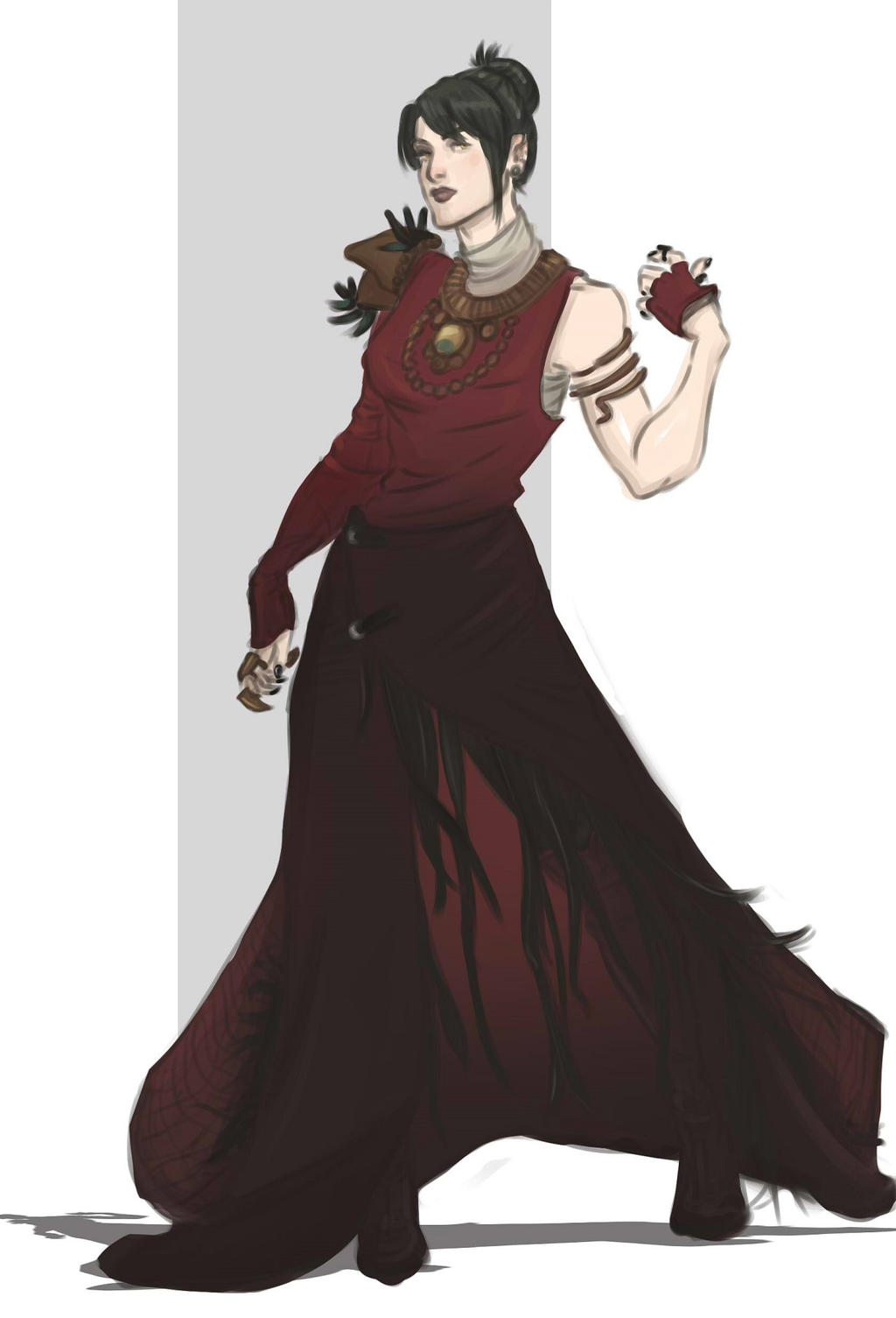 Morrigan Dress Concept