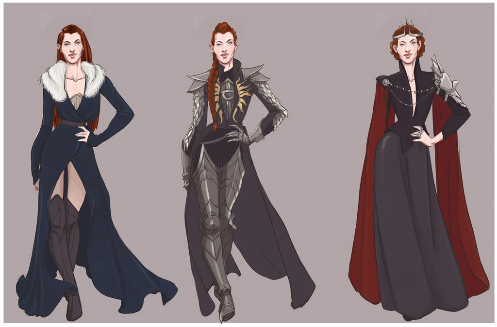 Clothing Concepts - Inquisitor Trevelyan by captainceranna on DeviantArt