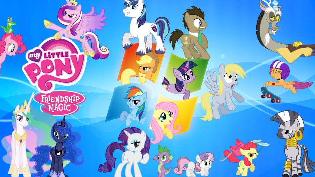 MLP Desktop Background by iNoPeRaTiVeE on DeviantArt
