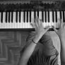 Playing the piano