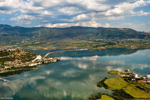 Bridge of the Polifitos Lake