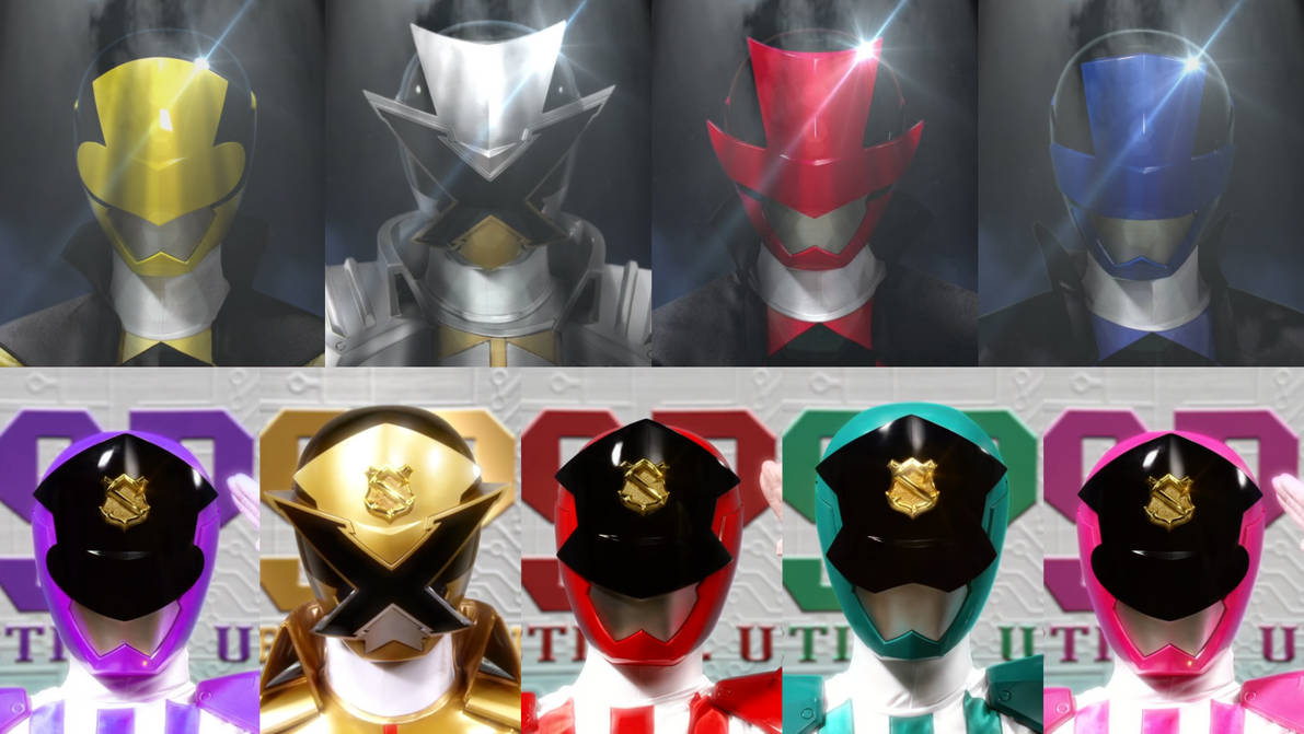 All Nine Rangers by LupinMK on DeviantArt