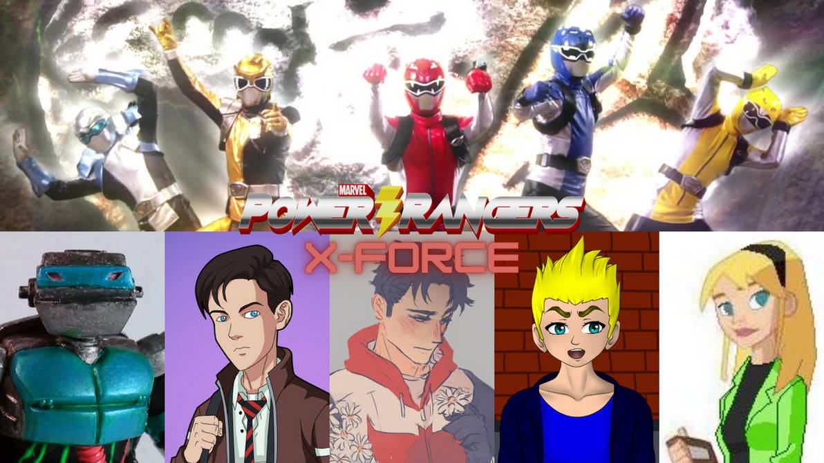 Power Rangers X-Force by LupinMK on DeviantArt