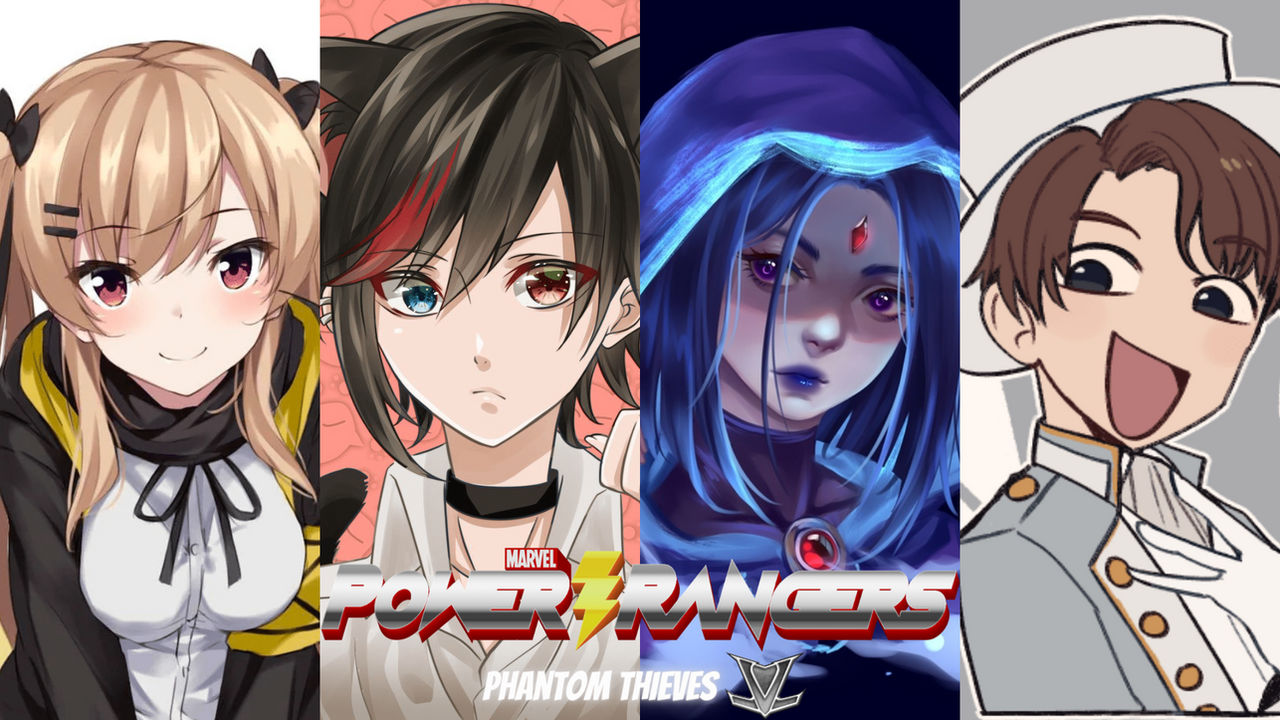 Power Rangers Phantom Thieves (New Version) by LupinMK on DeviantArt