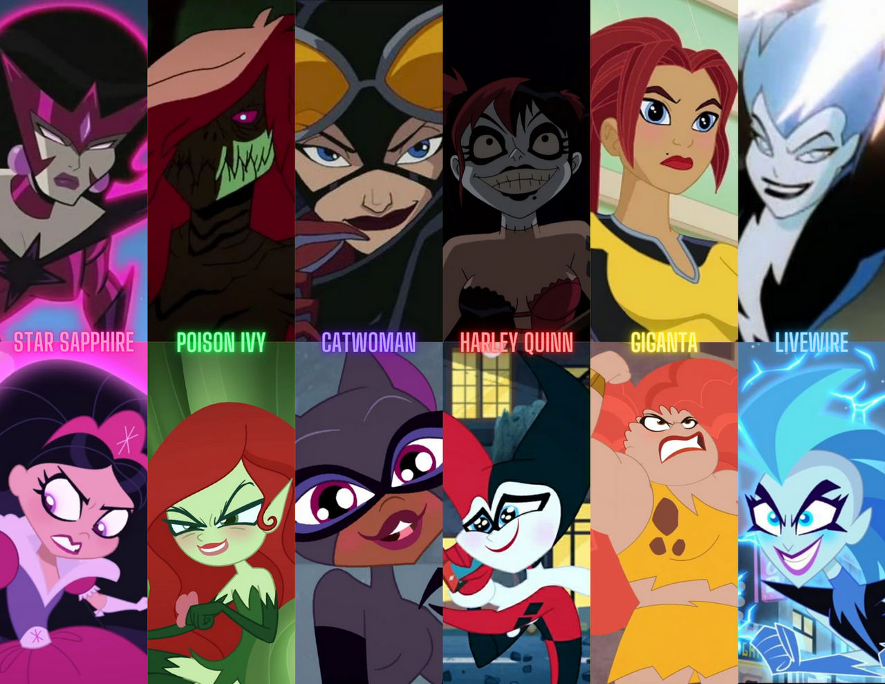 Super Villain Girls of the Multiverse (2) by LupinMK on DeviantArt