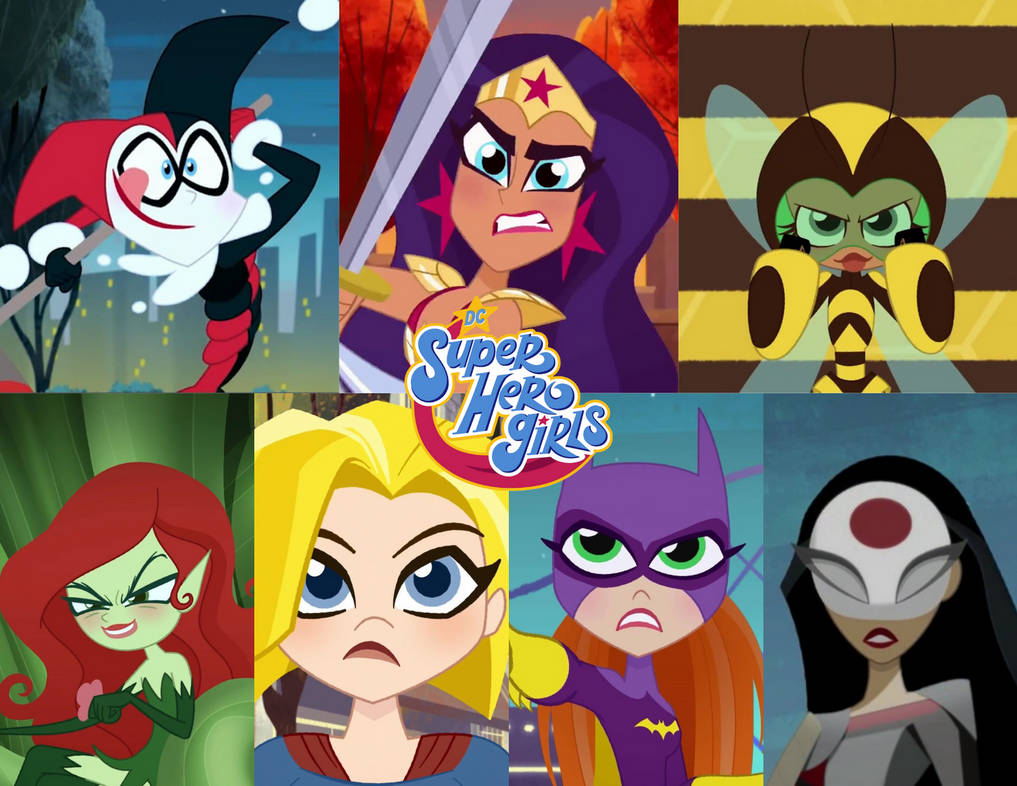 DC Super Hero Girls (2015 Team) by LupinMK on DeviantArt