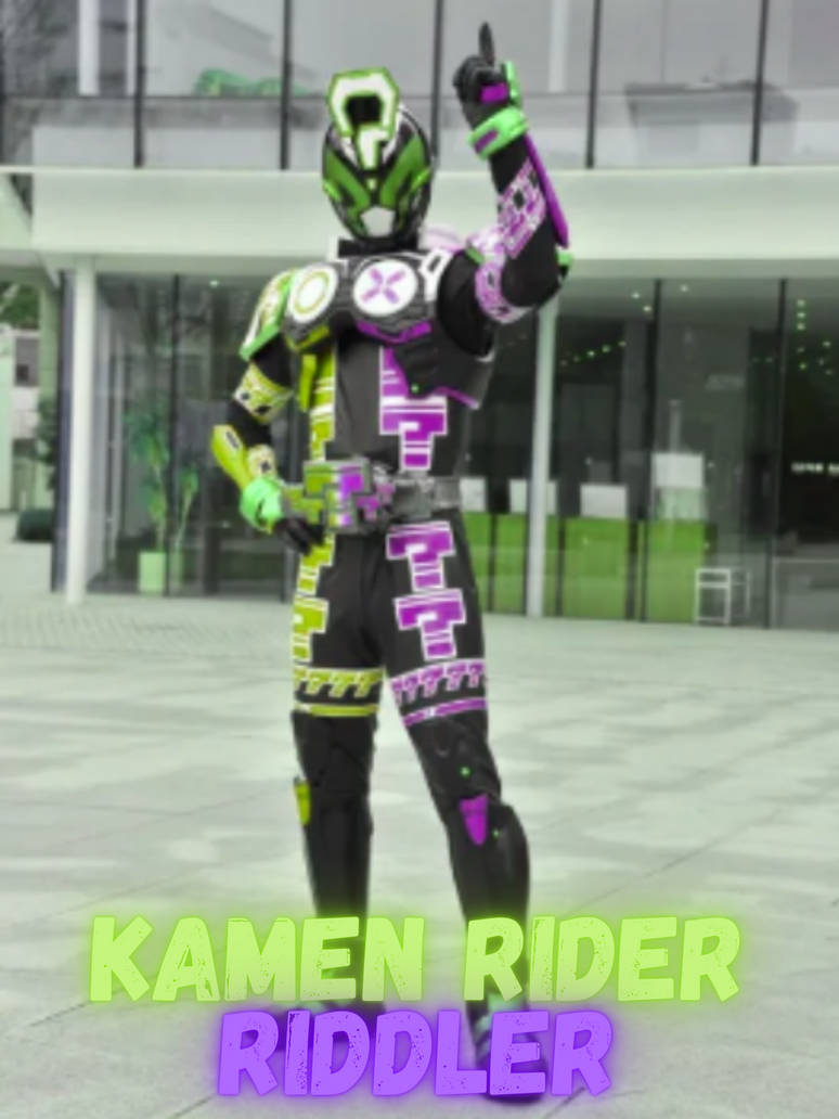 Kamen Rider Riddler by LupinMK on DeviantArt