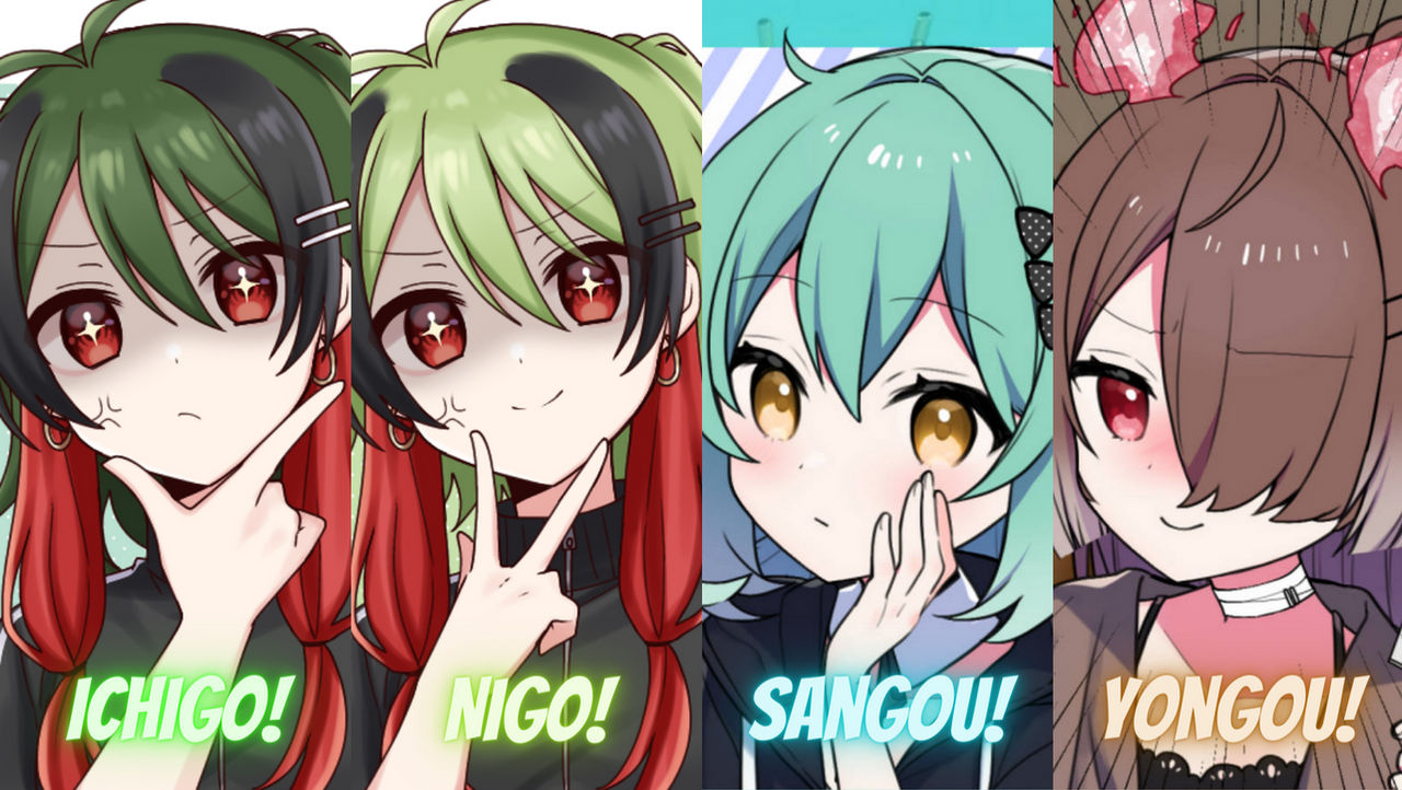 Anime Riders: One to Four by LupinMK on DeviantArt