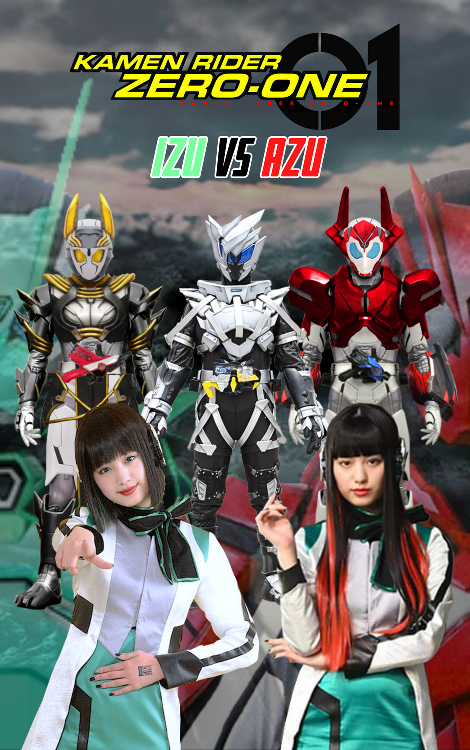 KR Zero-One: Izu vs Azu by LupinMK on DeviantArt