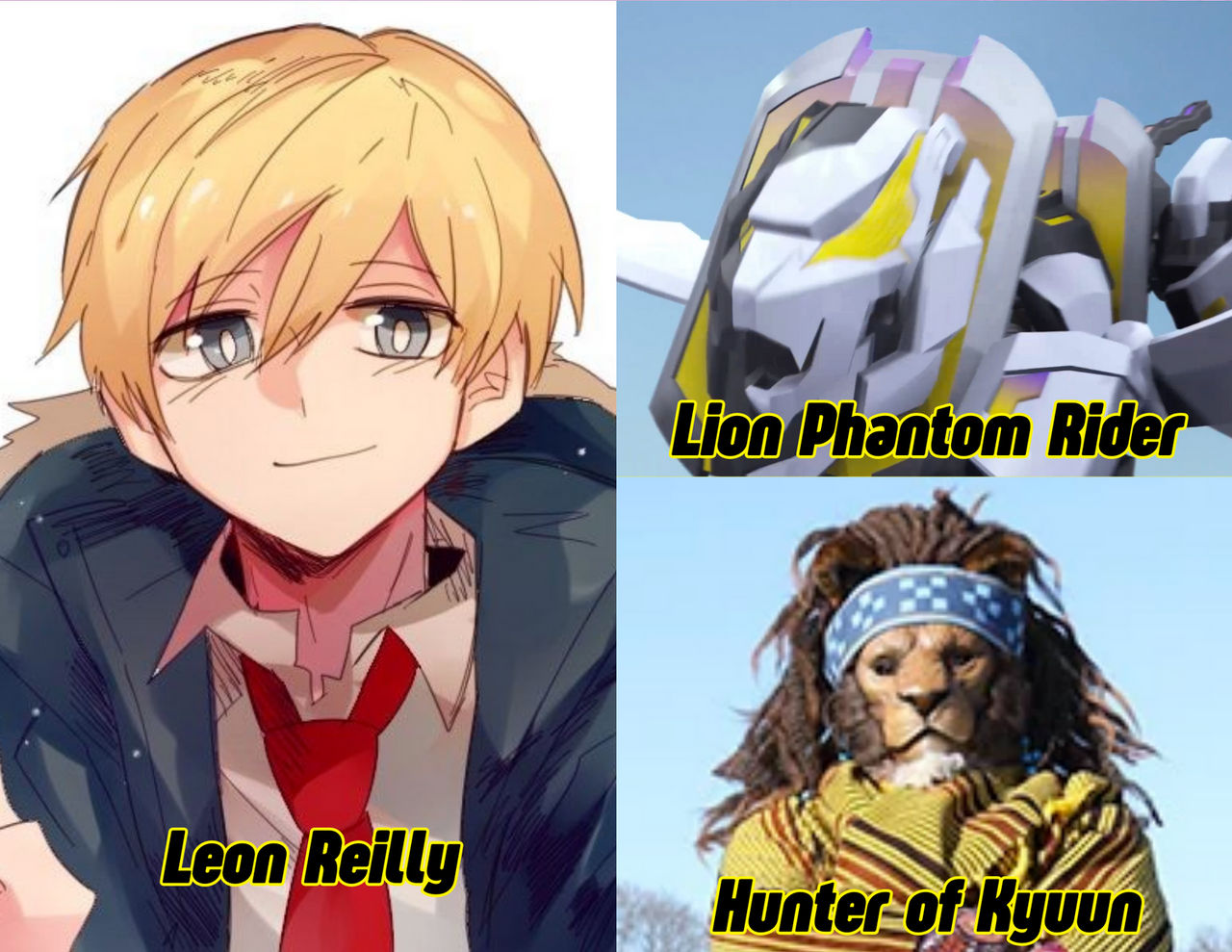 Lion Phantom Rider by LupinMK on DeviantArt