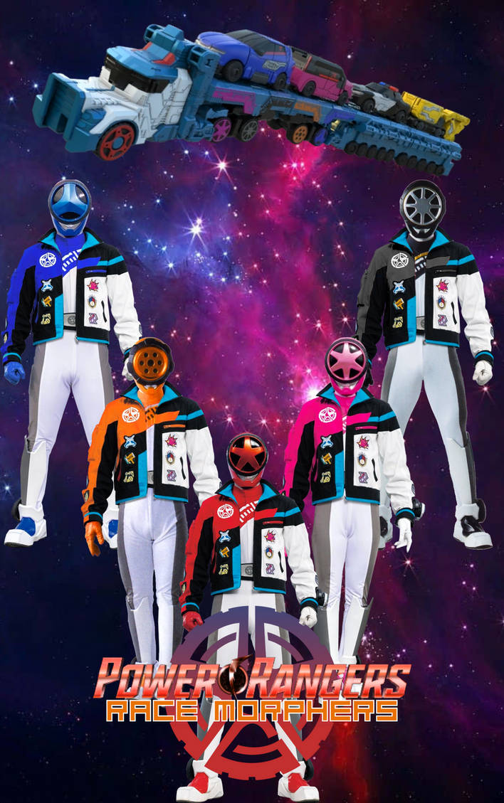 Power Rangers Race Morphers (4) by LupinMK on DeviantArt