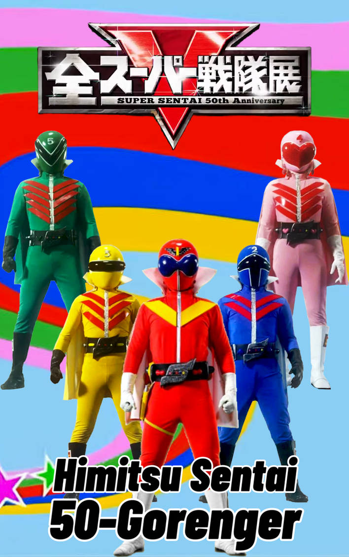 Himitsu Sentai 50-Gorenger by LupinMK on DeviantArt