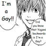 Yagami backwards is...