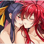 Rias and Akeno love each other very much