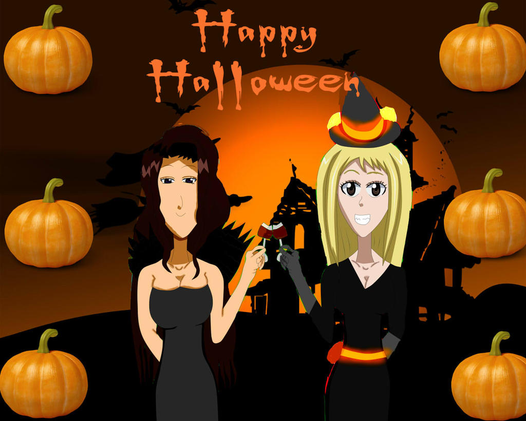 Happy Halloween Cana and Lucy
