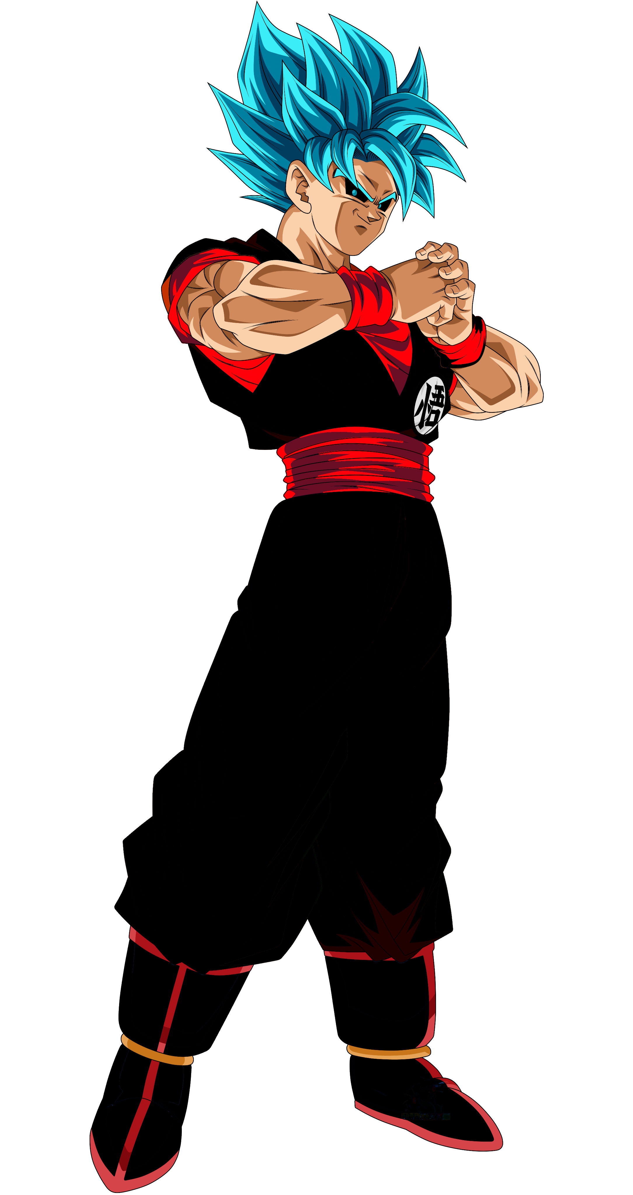 Goku SSJ BLUE 2 render 2 by xchs on DeviantArt