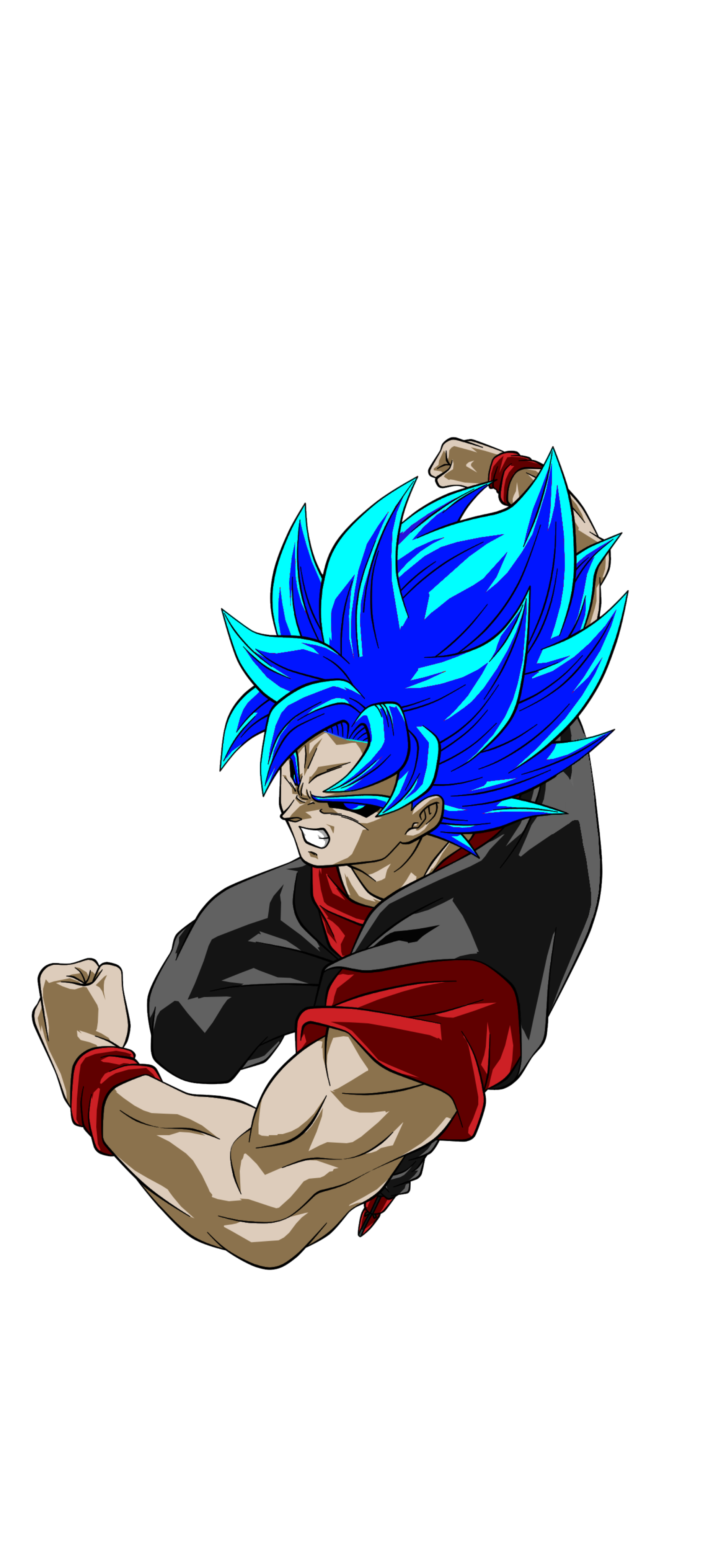 Goku (NSTWS) ssj blue universal render 2 by xchs on DeviantArt