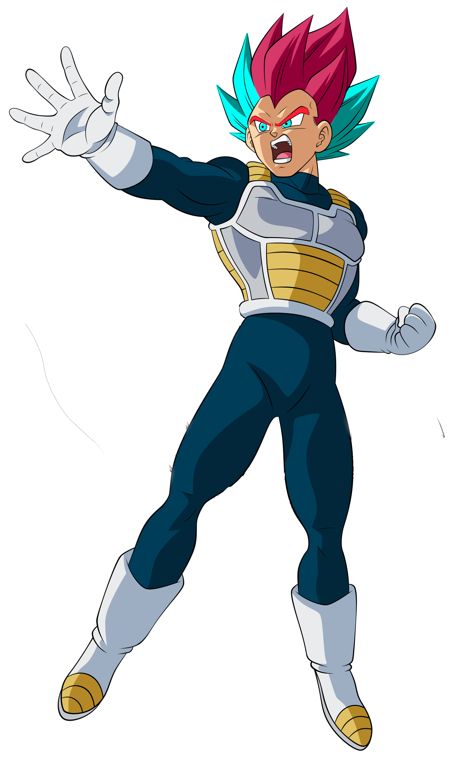 Vegeta Ssj God Blue By Xchs On Deviantart