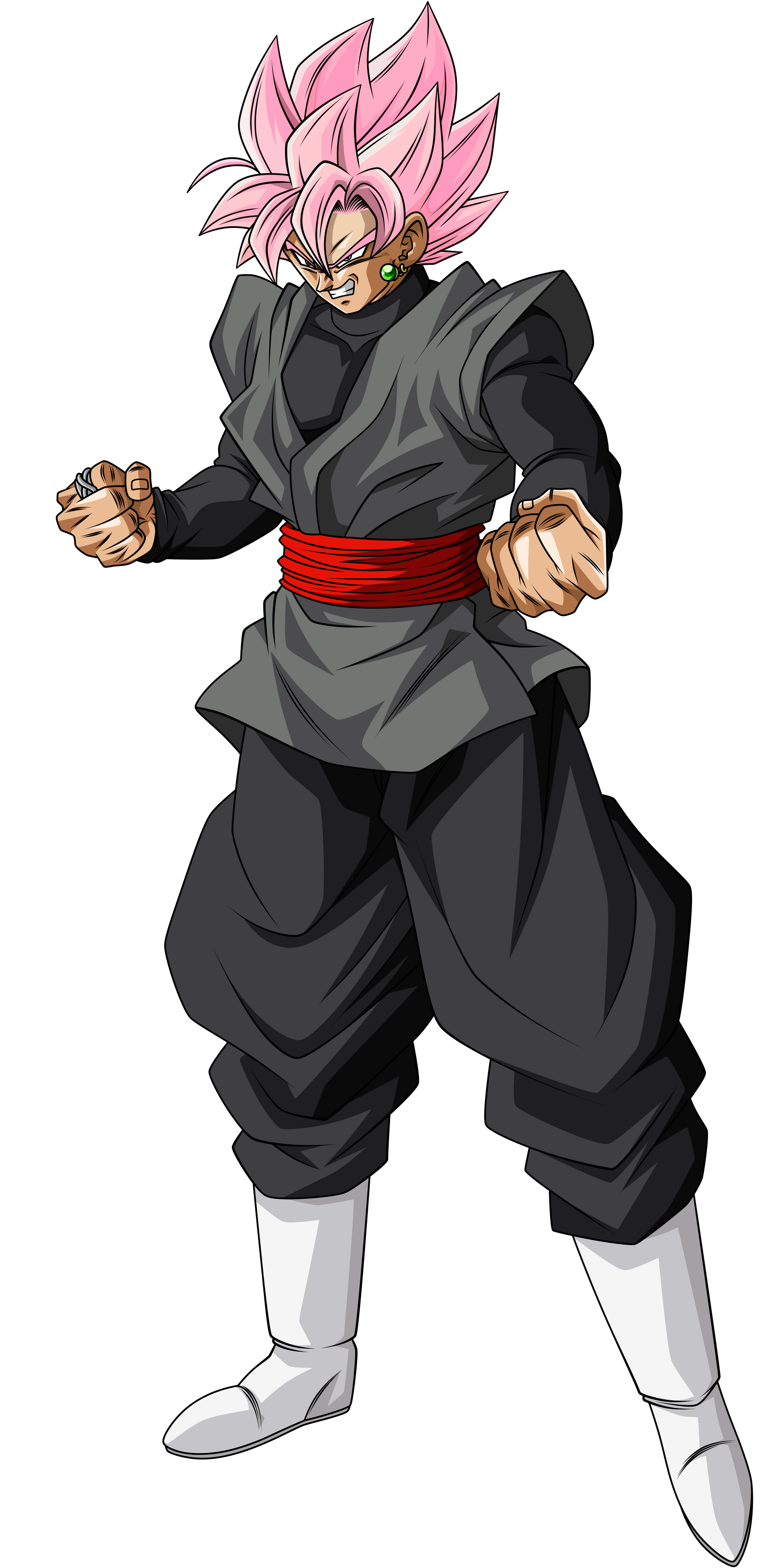 COMO DESENHAR o GOKU black Super Sayain 3 rose 