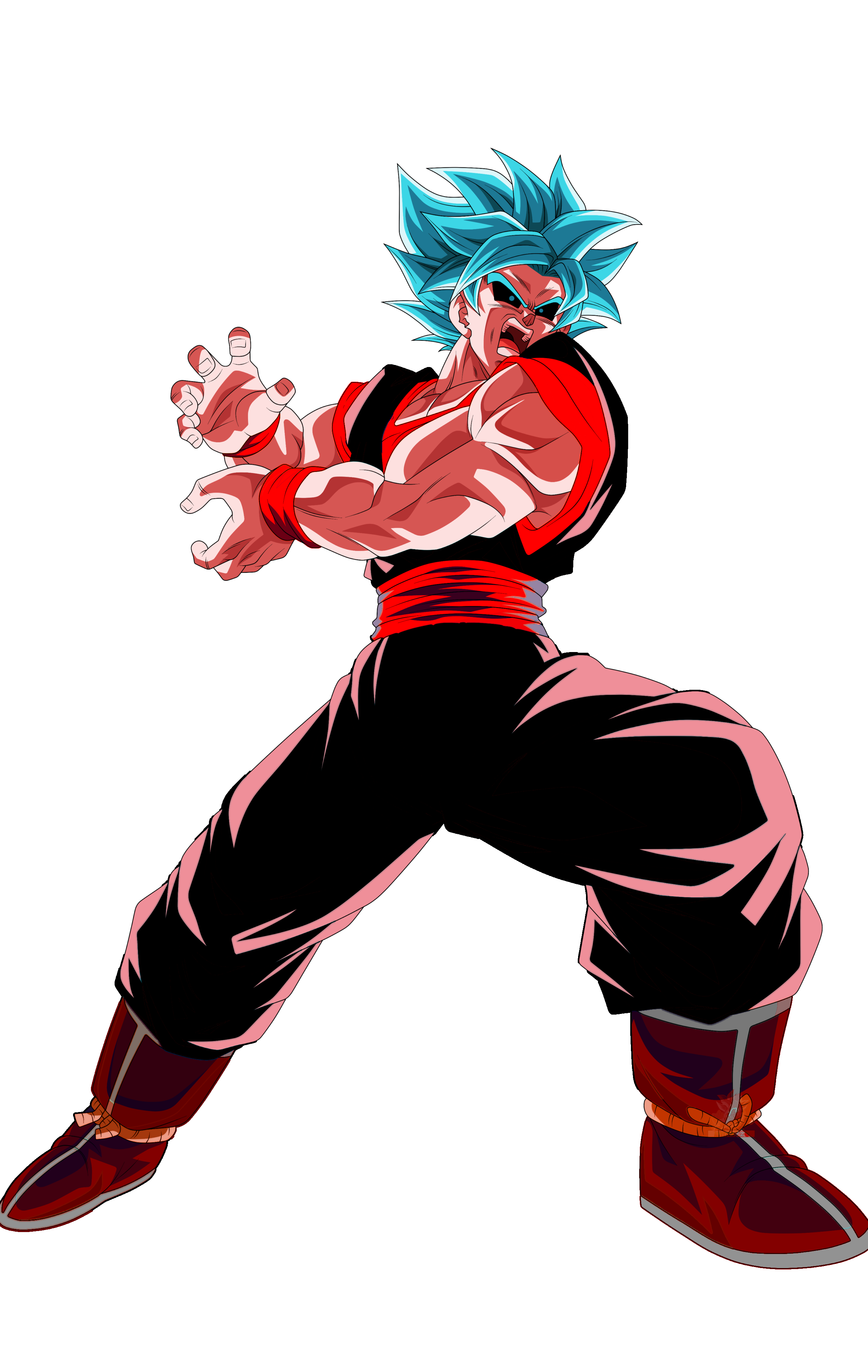 goku ssj blue 4 universal by xchs on DeviantArt