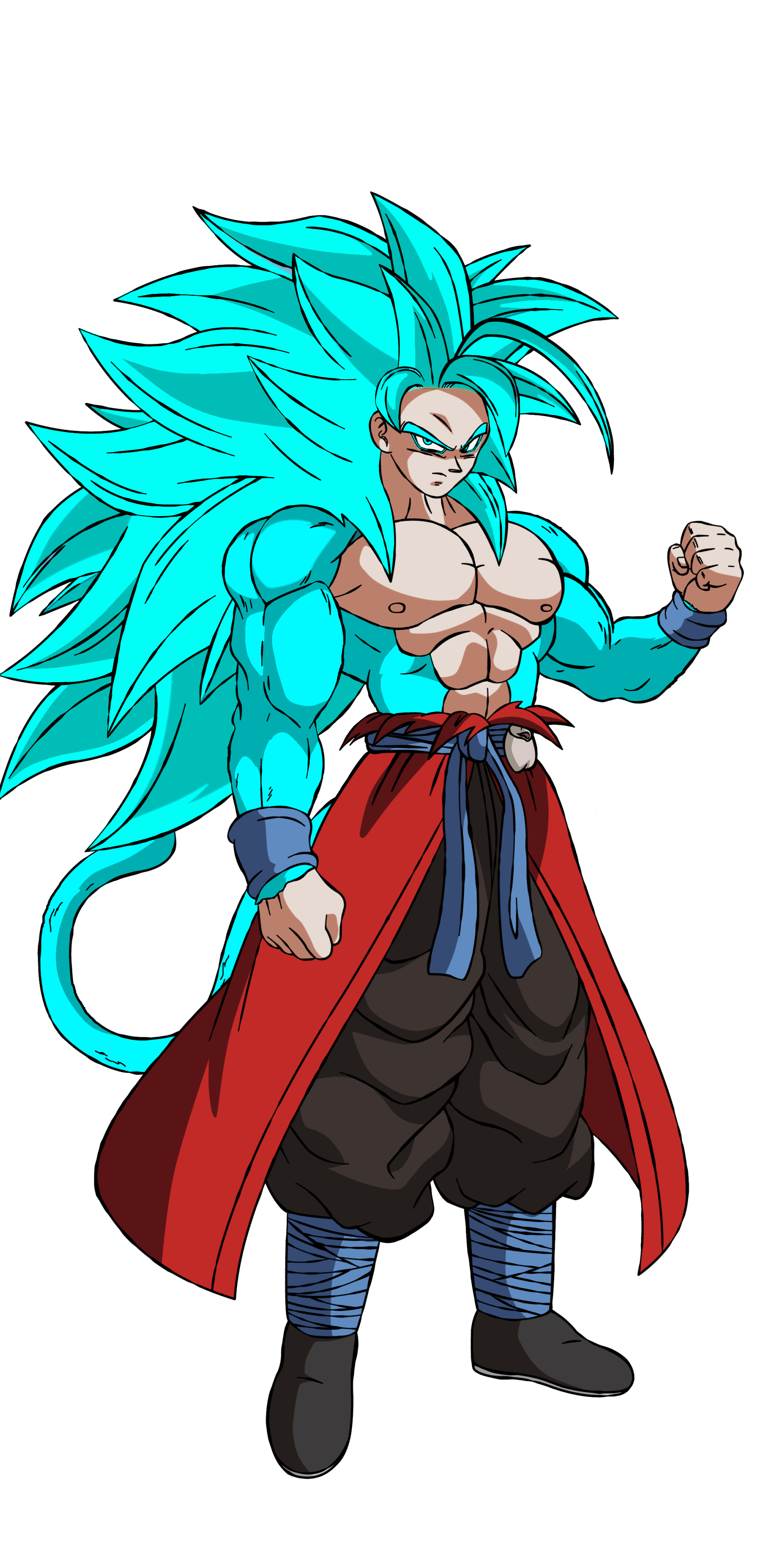 xeno gogeta ssj blue 4 render 2 by xchs on DeviantArt