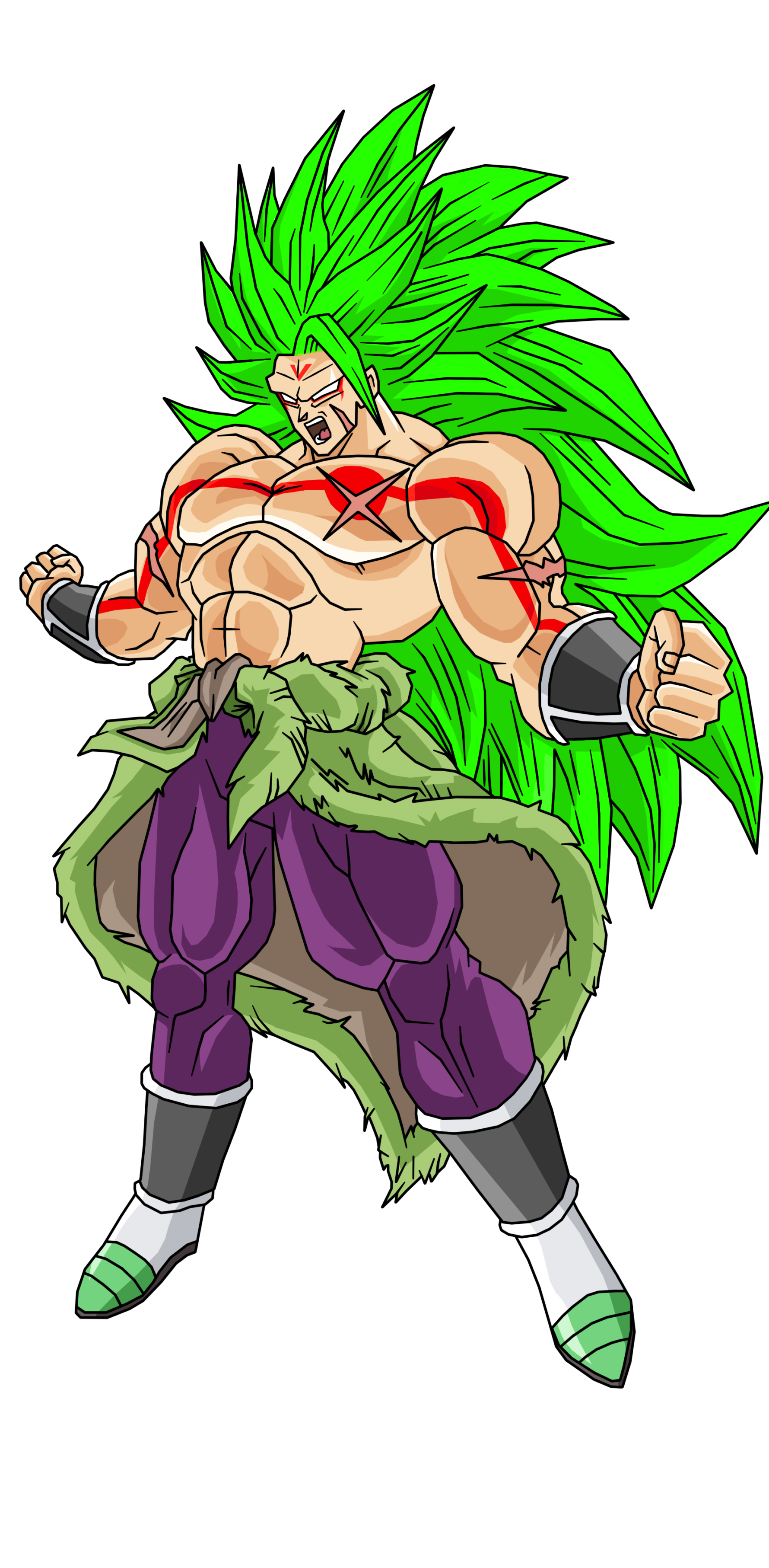 broly ss3 by moncho-m89 on DeviantArt