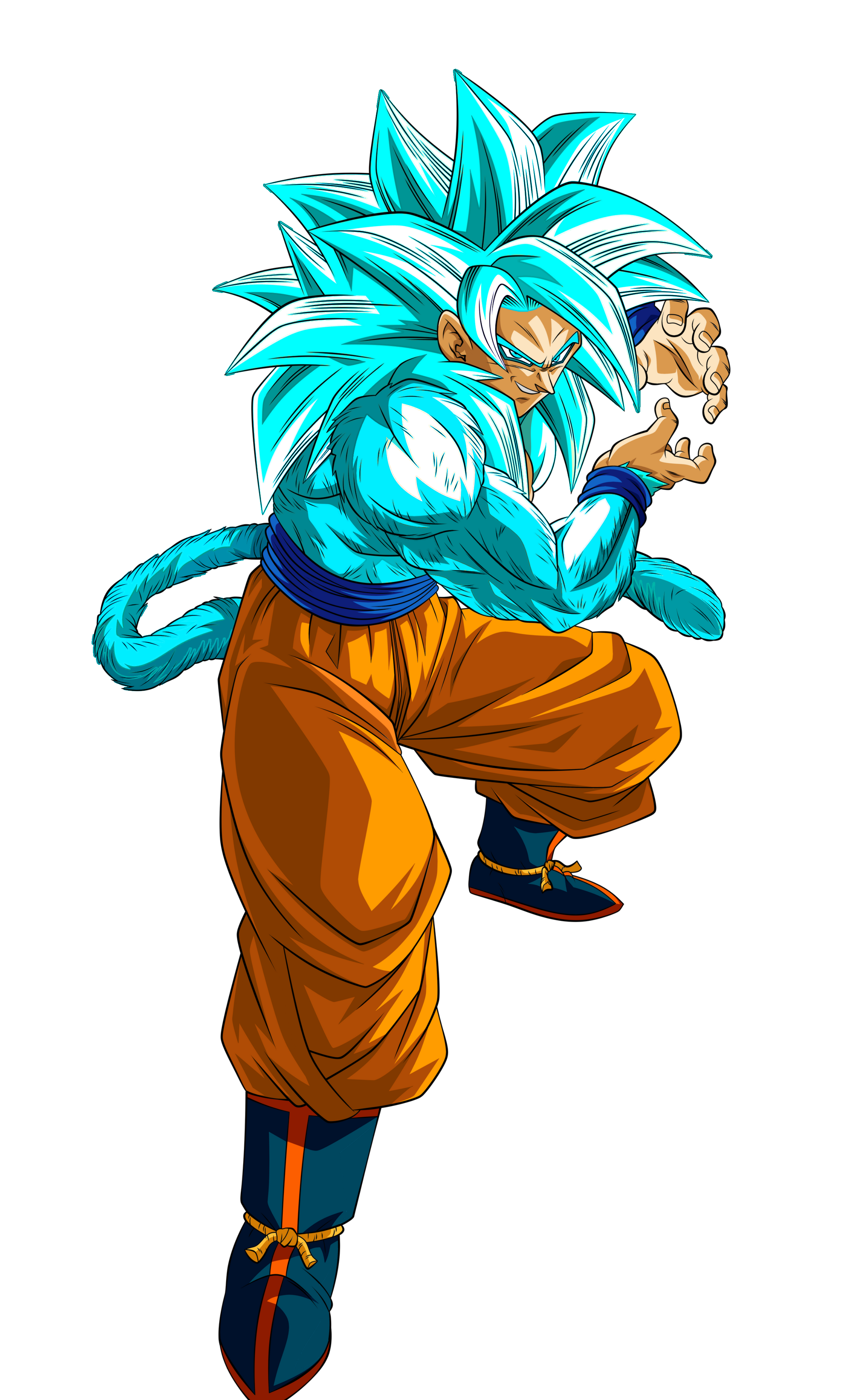 Goku Super Saiyan Blue by crismarshall on DeviantArt