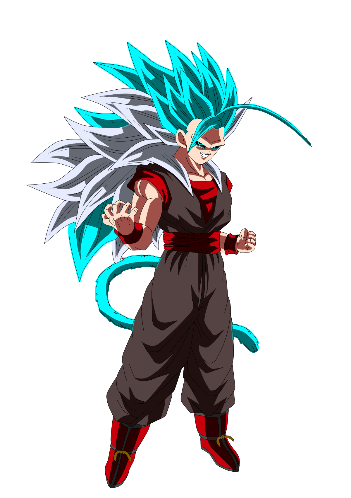 goku ssj blue 4 universal by xchs on DeviantArt