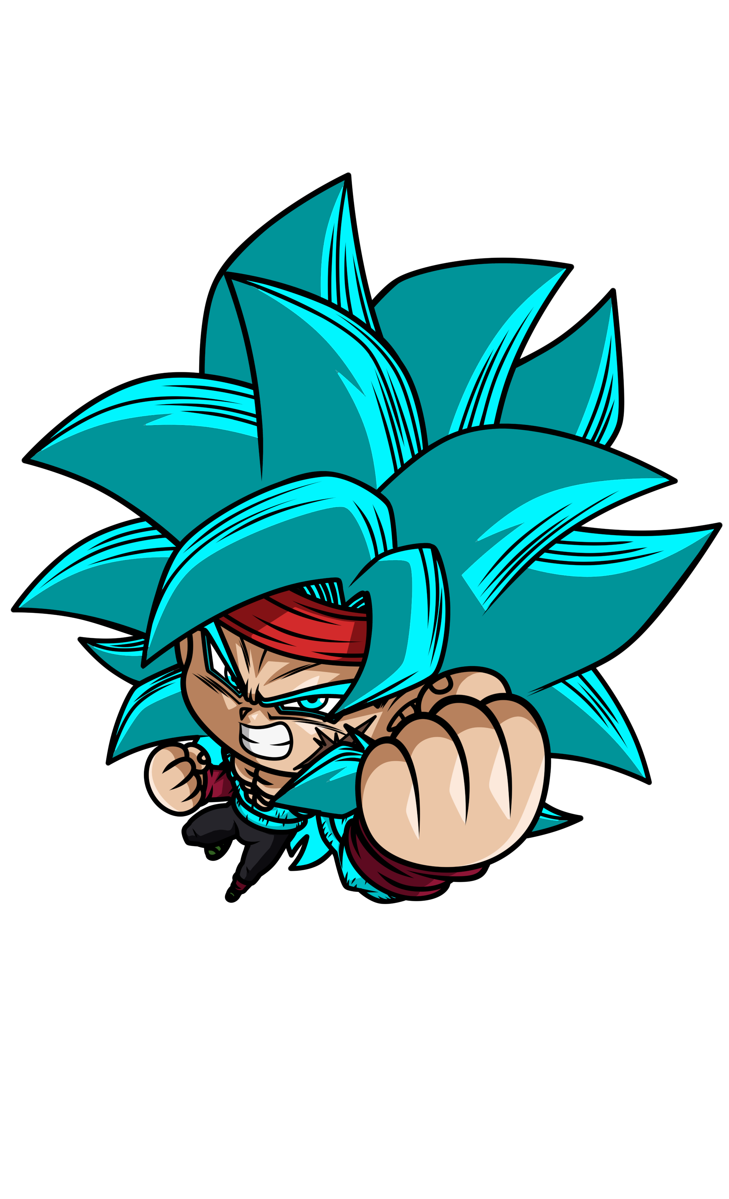 goku ssj blue 4 universal by xchs on DeviantArt