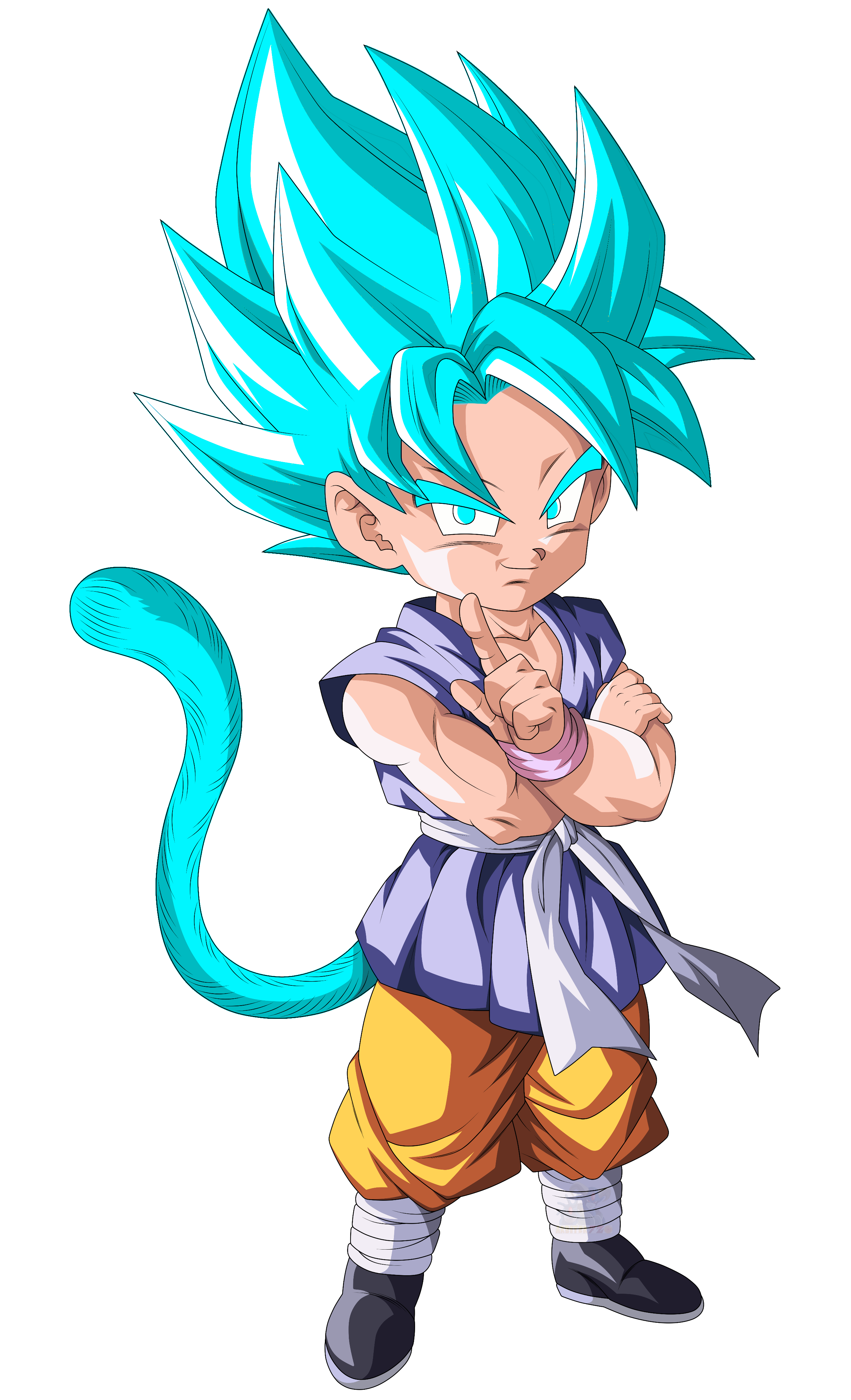 GT Goku SSJ Blue GIF by VegitoGTX on DeviantArt