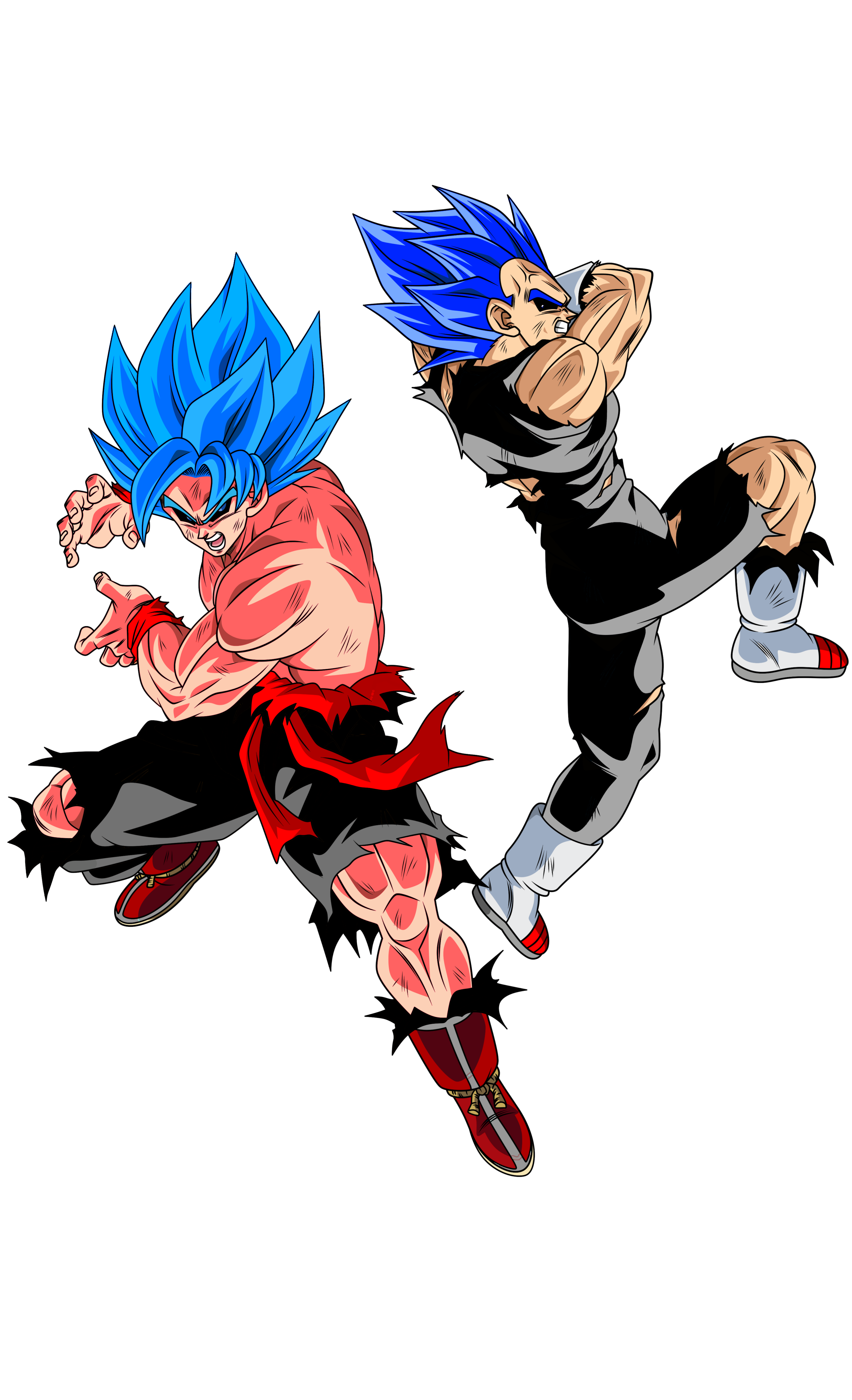 Son Goku - Super Saiyan Blue - Kaioken PNG by Teejee67 on DeviantArt