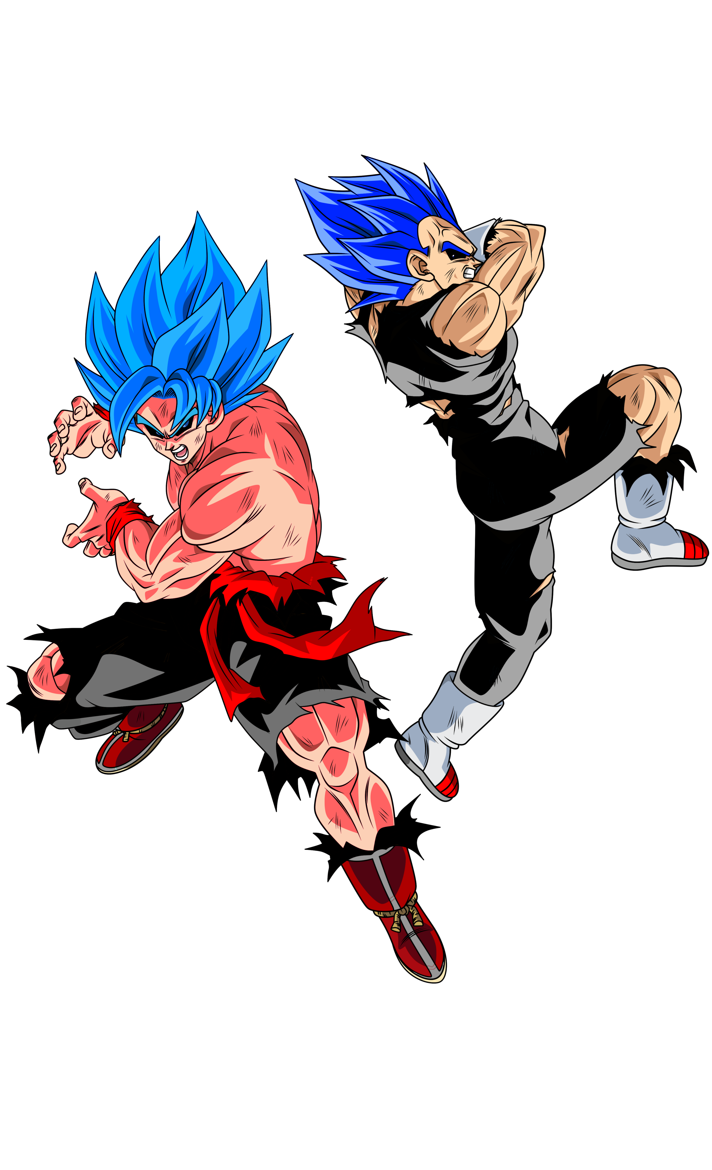 vegetto ssj Blue evolution kaioken x20 by xchs on DeviantArt