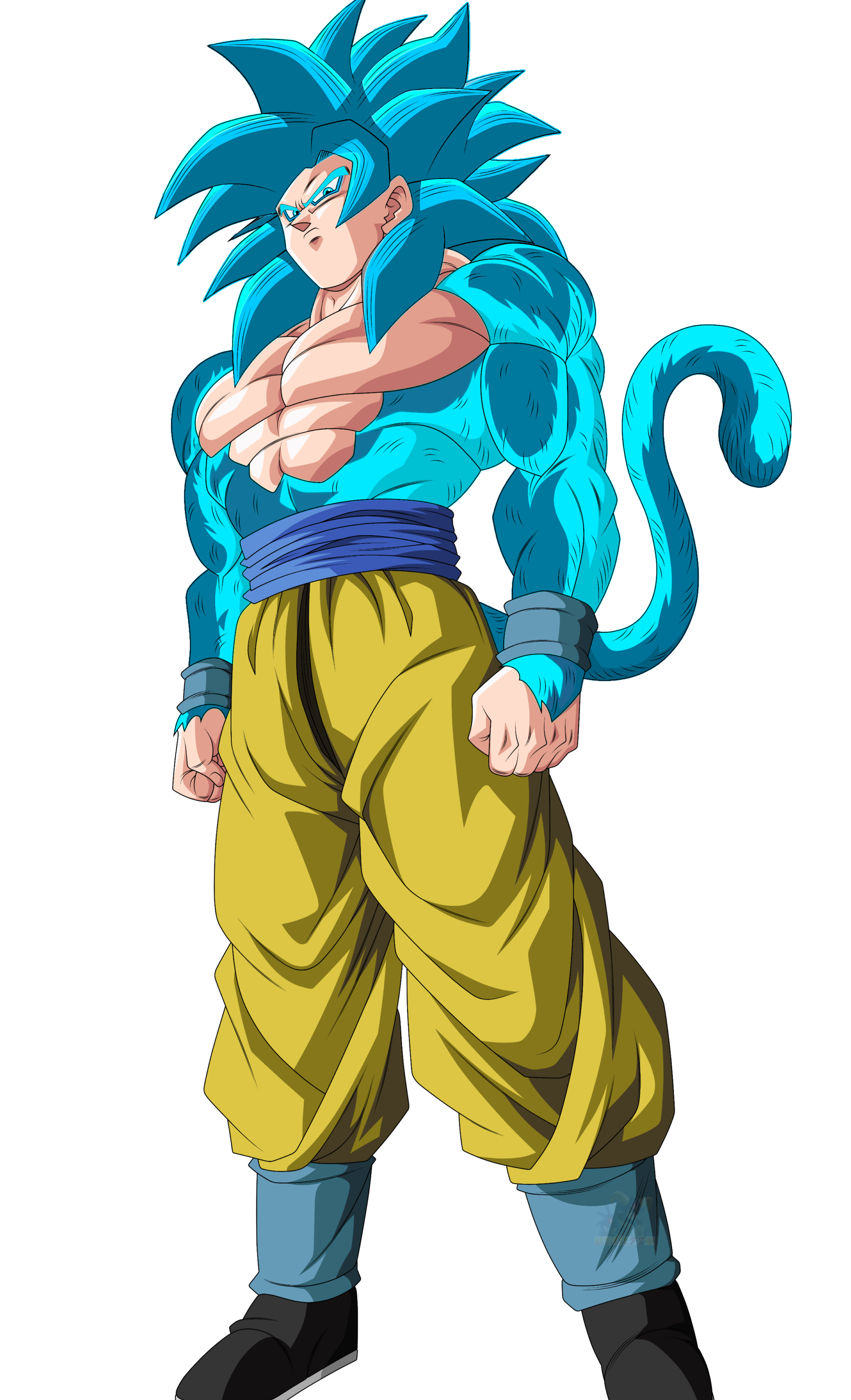 goku ssj blue 4 by xchs on DeviantArt