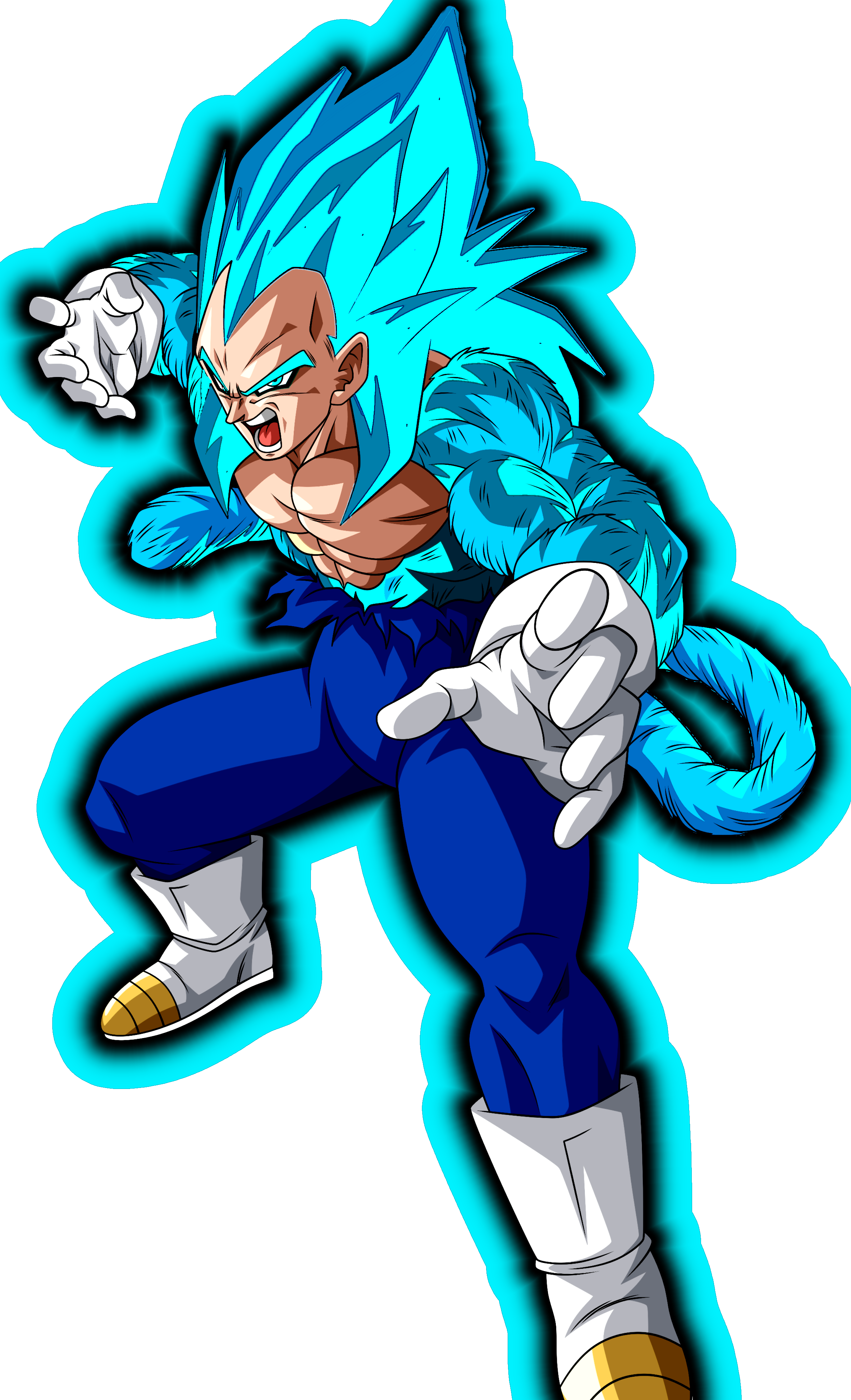 Vegeta ssj blue 2 by xchs on DeviantArt