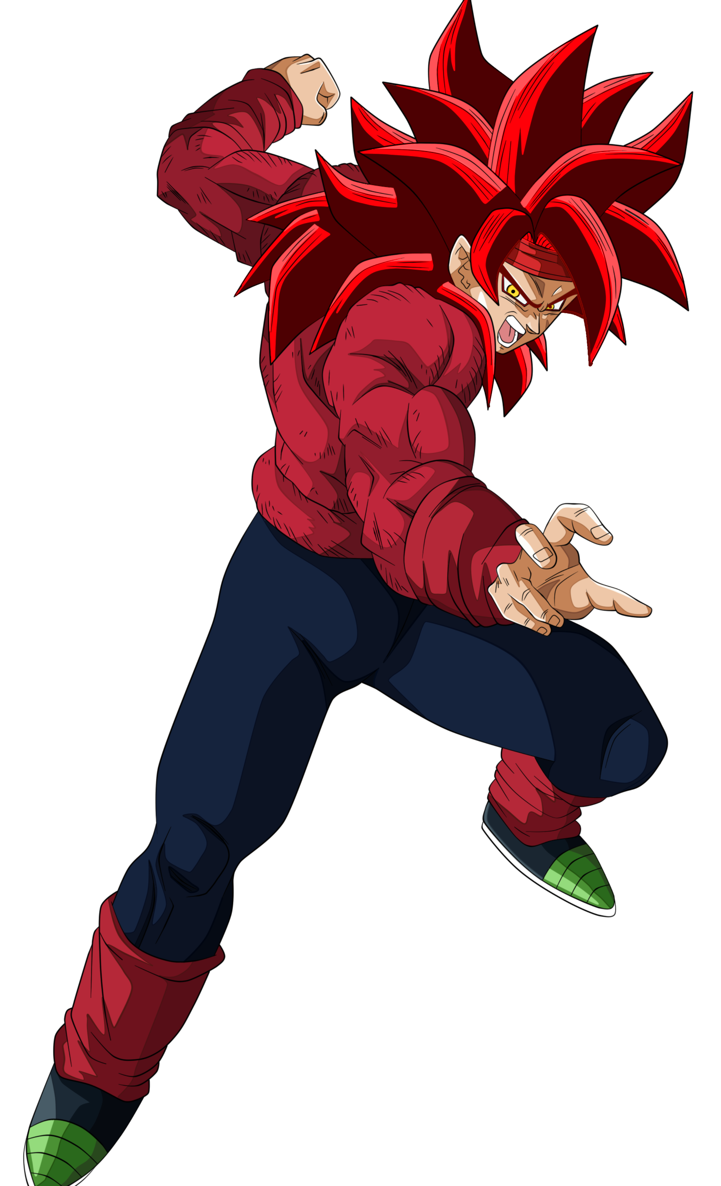 Limit Breaker SSJ4 Card Art (Render By FecLaBab654rM8K on Twitter) :  r/DragonballLegends