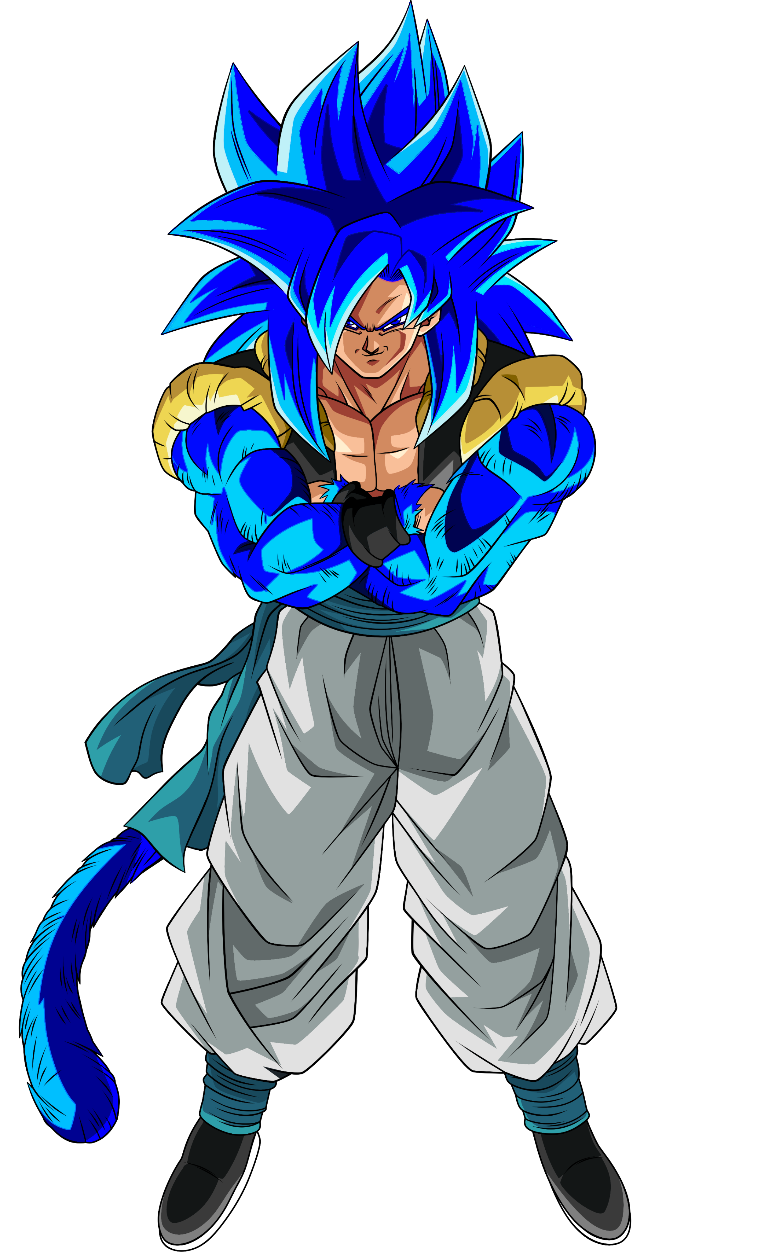 goku ssj blue evolution by xchs on DeviantArt