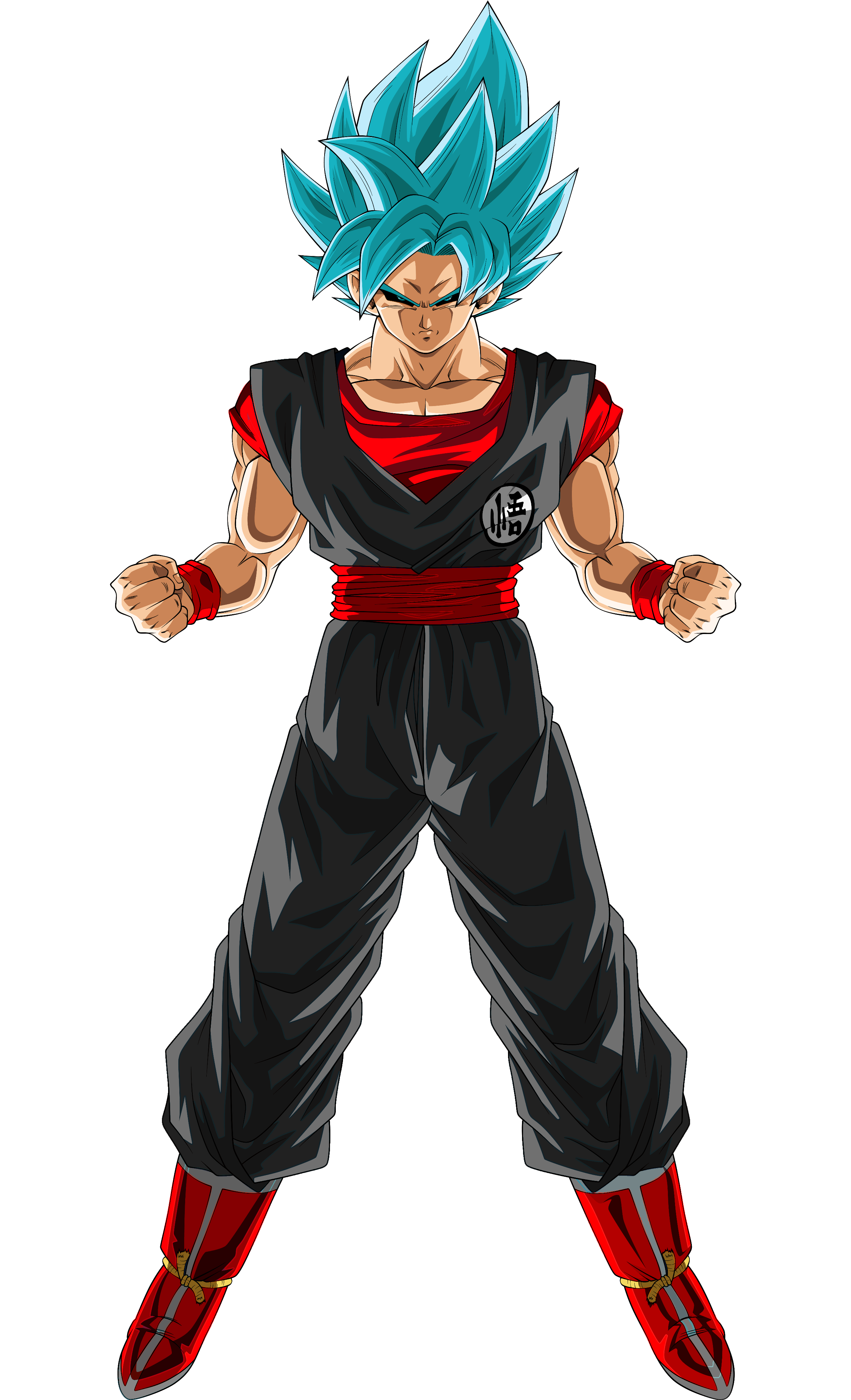 Goku CC Ssj Blue by Andrewdb13 on DeviantArt