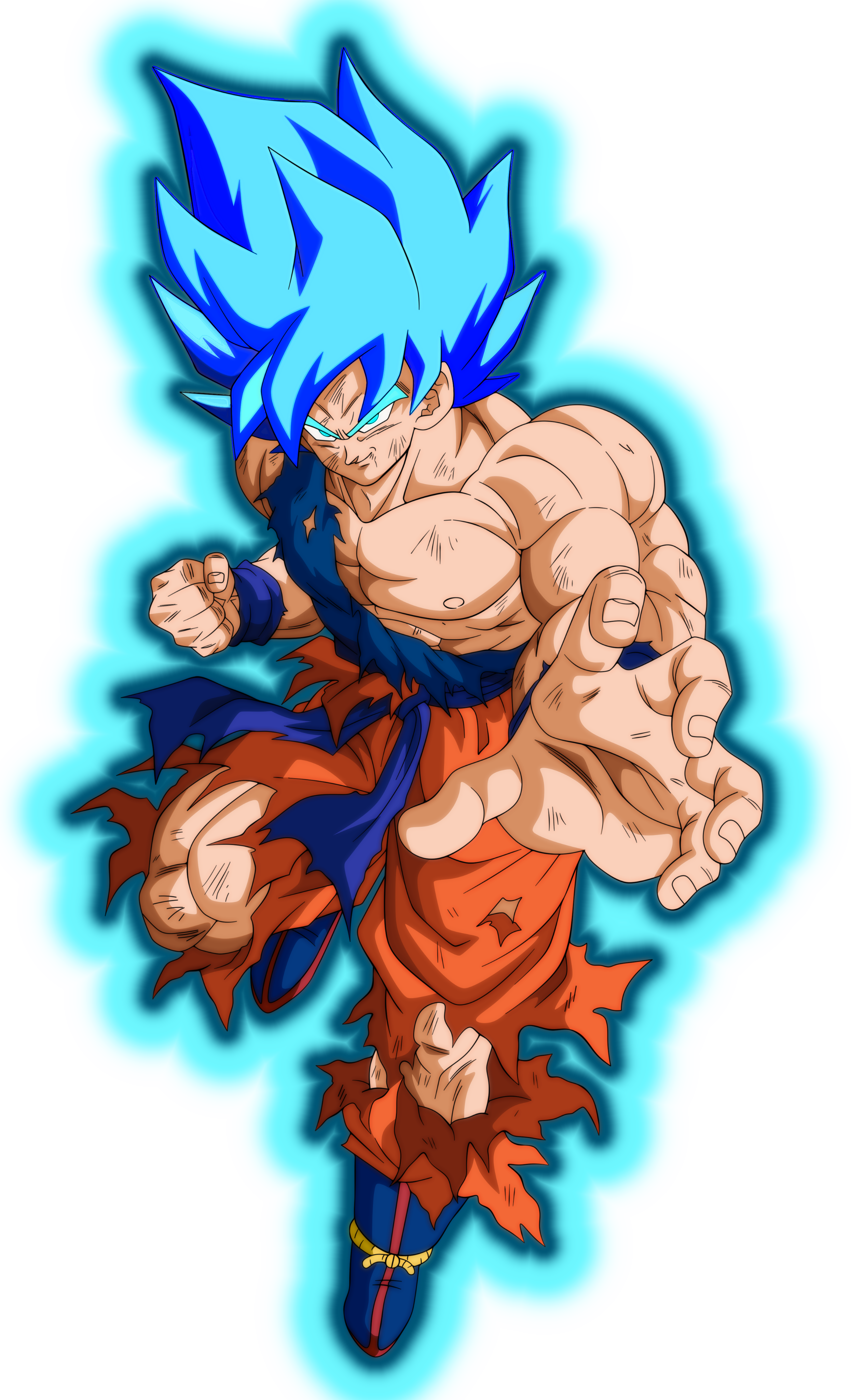 Goku Universal ssj Blue  Goku desenho, Goku, Desenho