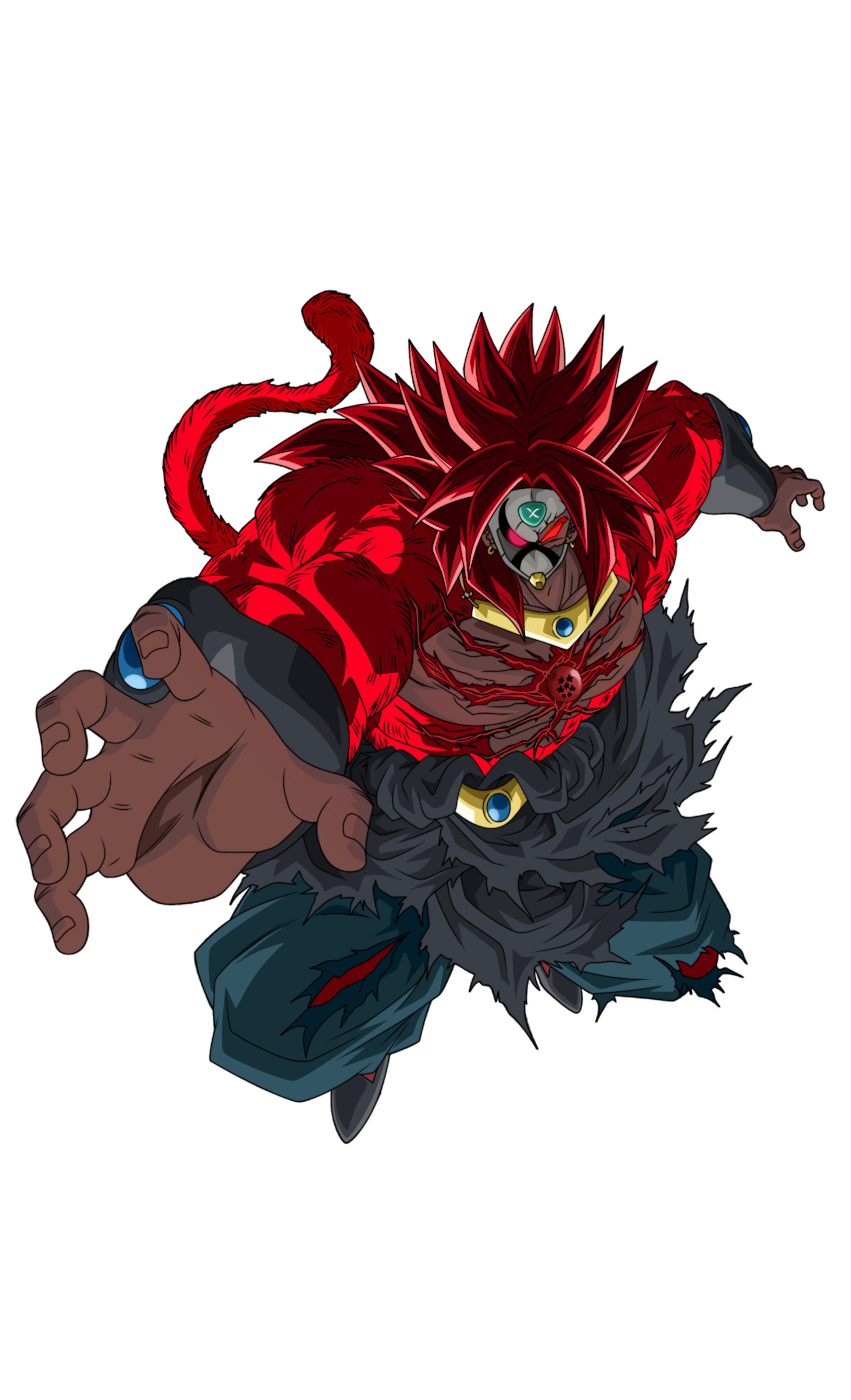 Goku Xeno Ssj4 Limit Breaker by MasterArtZL on DeviantArt