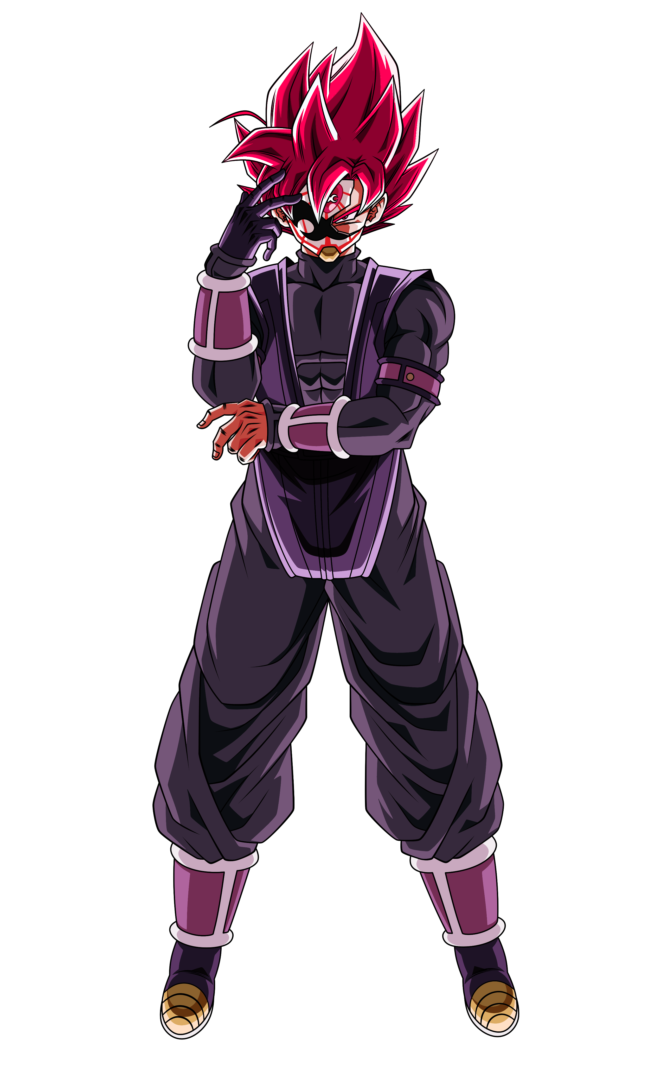 Download Black Goku Ssj Rose Png - Black Goku - Full Size PNG Image - PNGkit