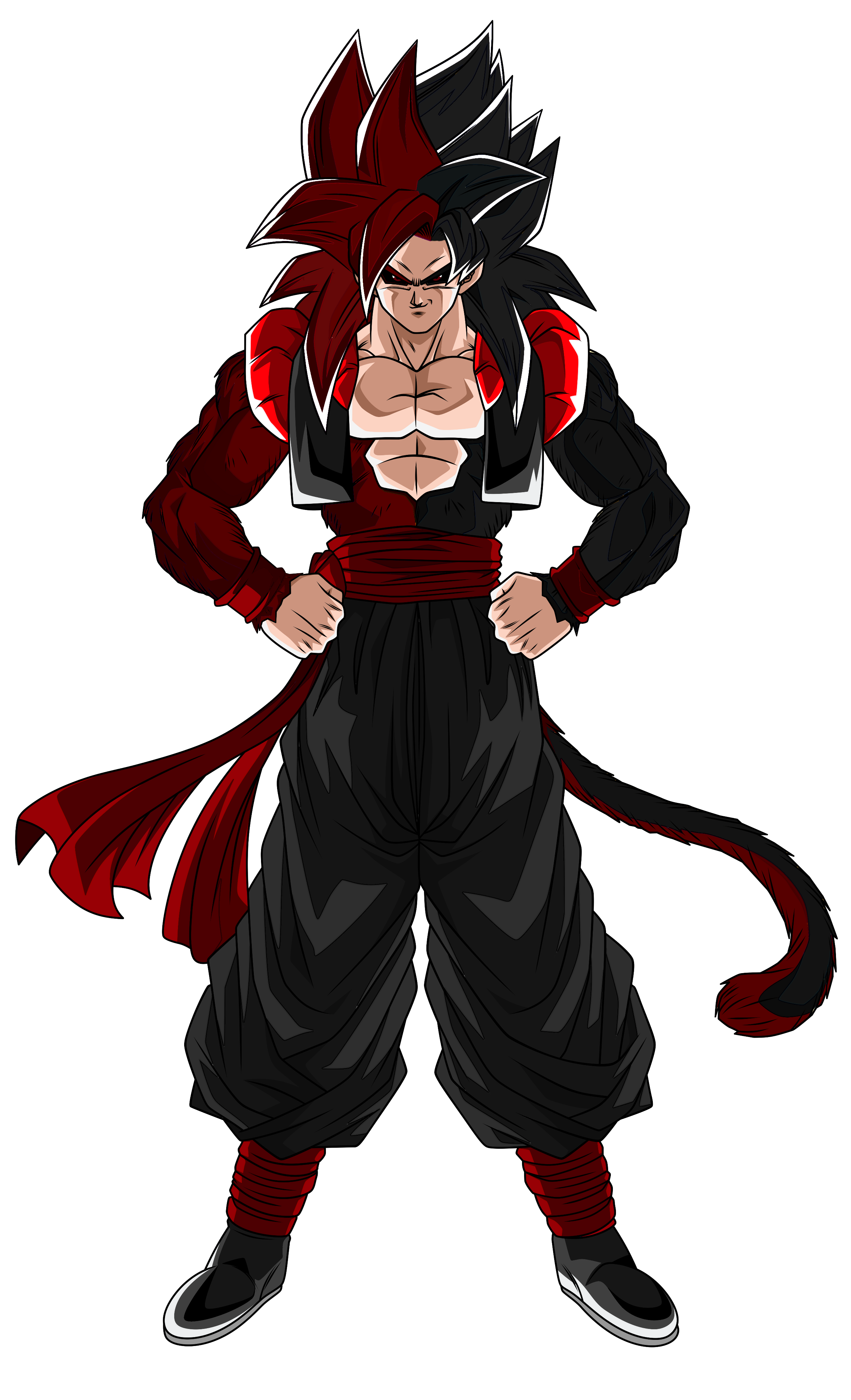 Evil Gogeta SSj4 by blcman on DeviantArt