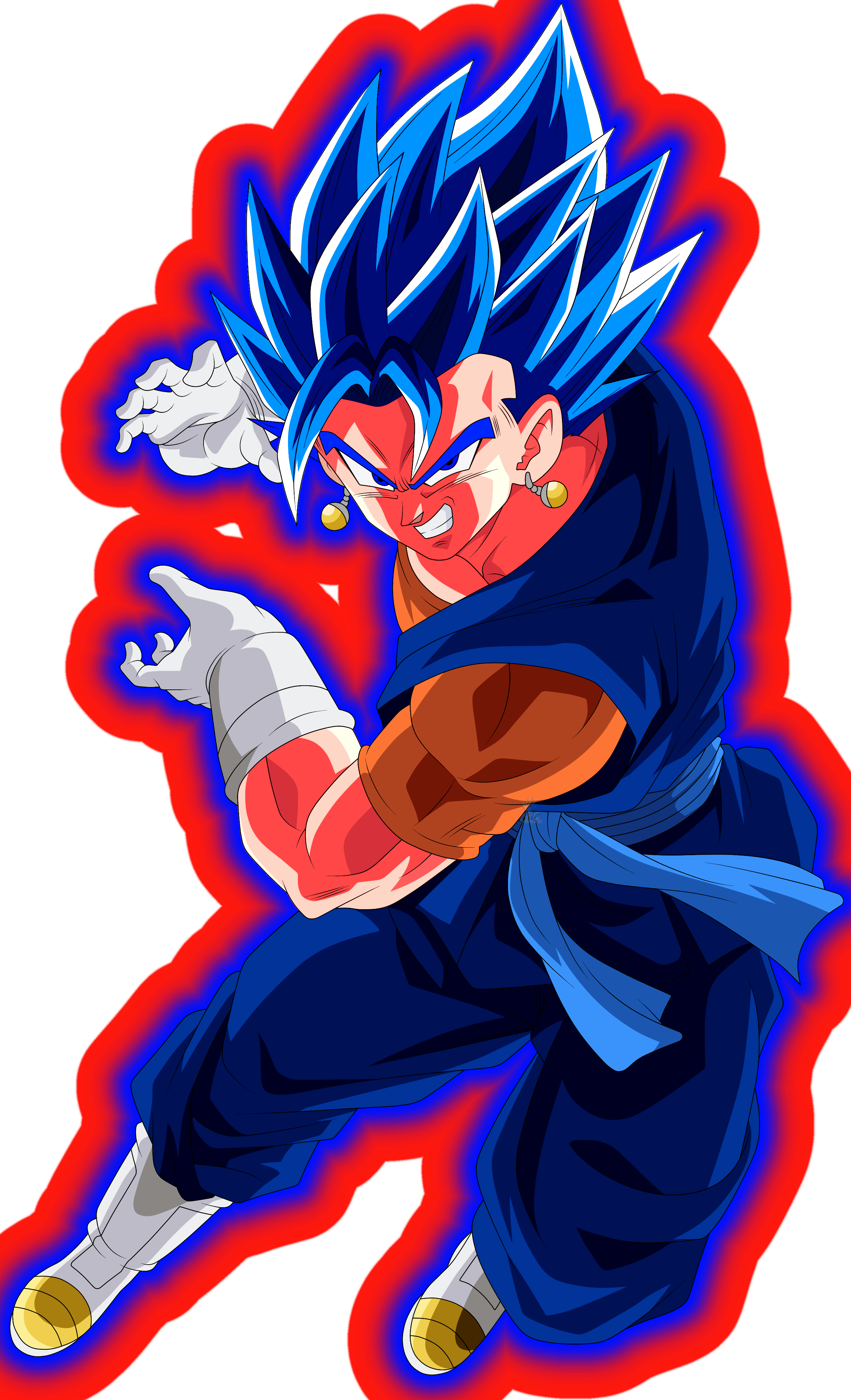 goku ssj Blue evolution by xchs on DeviantArt