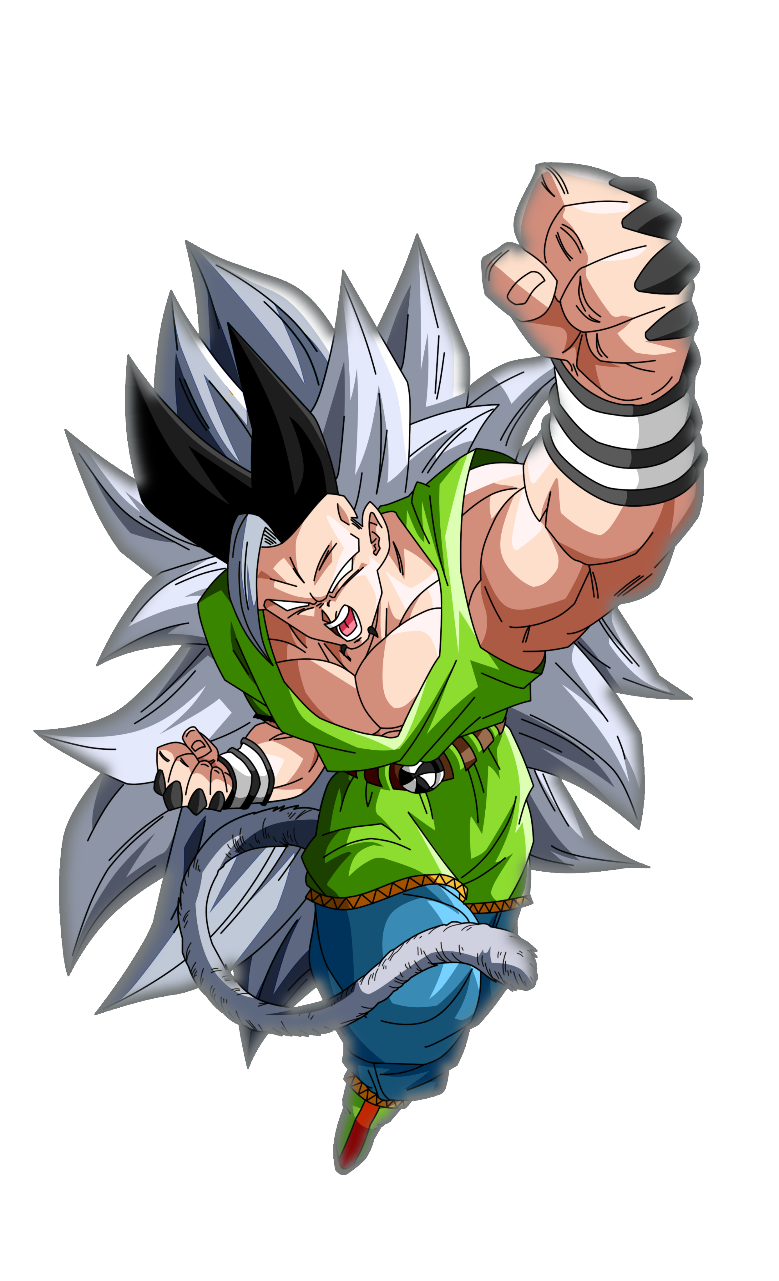 Full Power Super Saiyan 4 Goku by BrusselTheSaiyan on DeviantArt