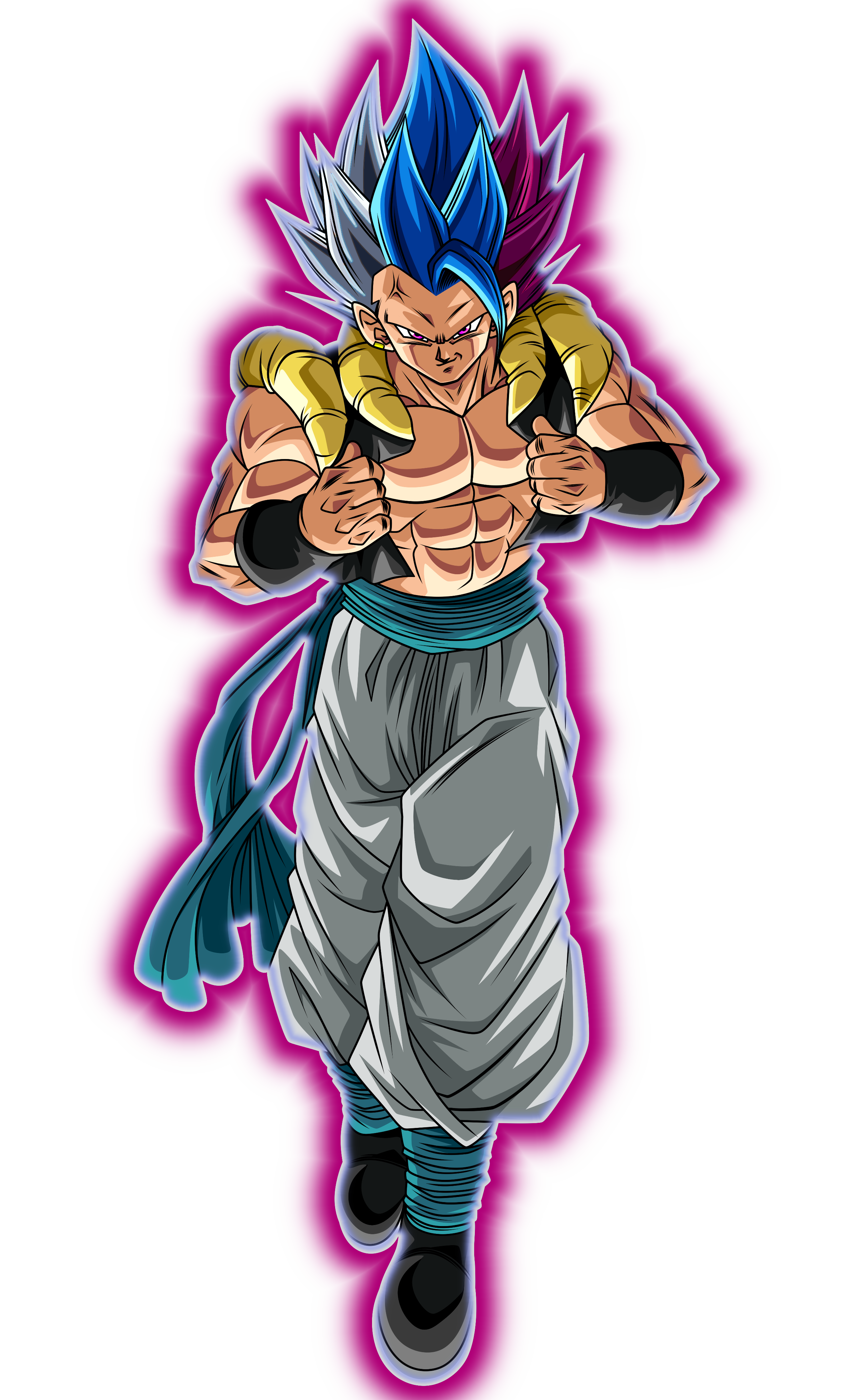 Xeno gogeta ssj Blue 4 render 3 by xchs on DeviantArt