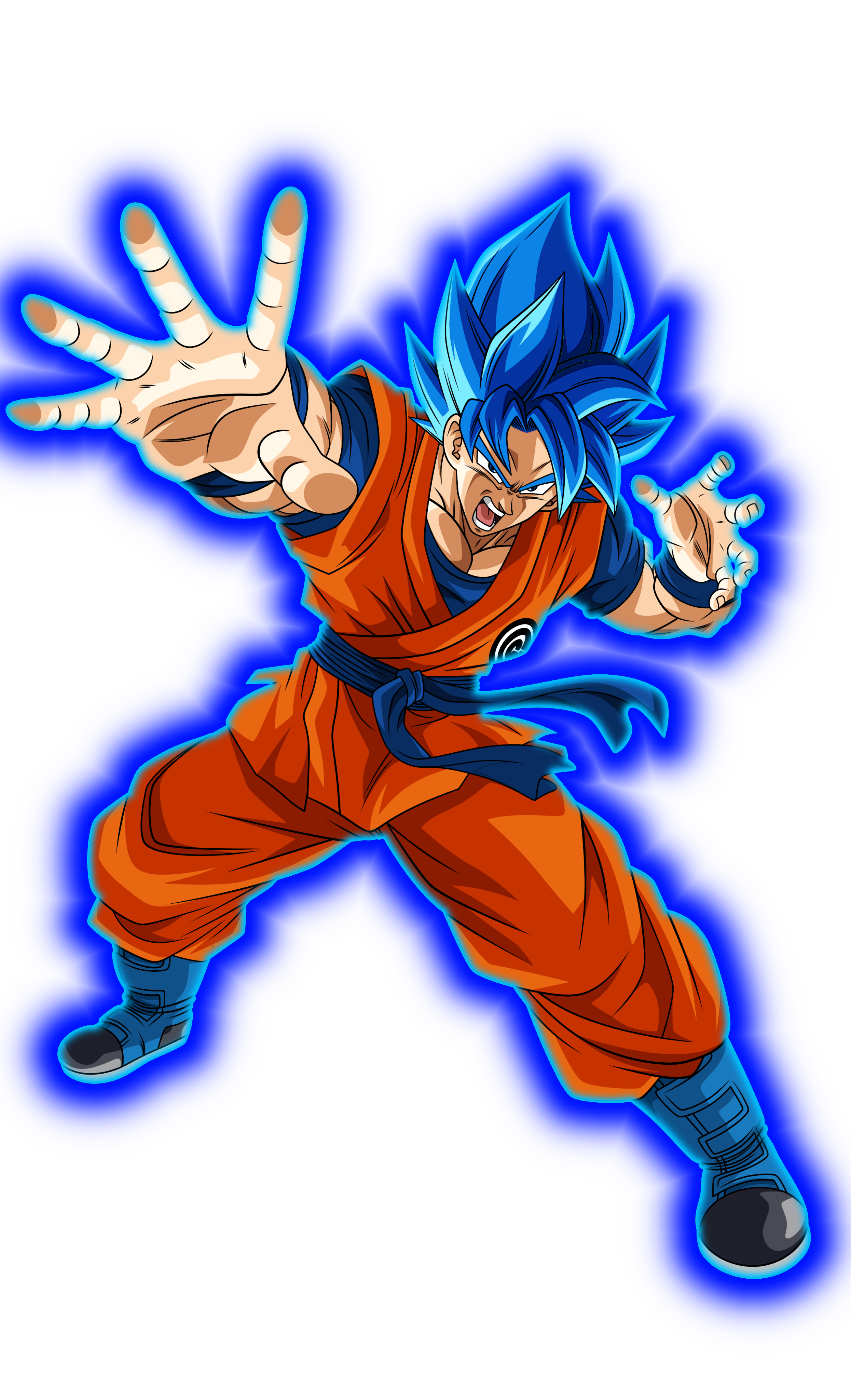 Goku Super Saiyajin Blue Render 4 by SSJROSE890 on DeviantArt  Dragon ball  super wallpapers, Dragon ball super goku, Dragon ball super