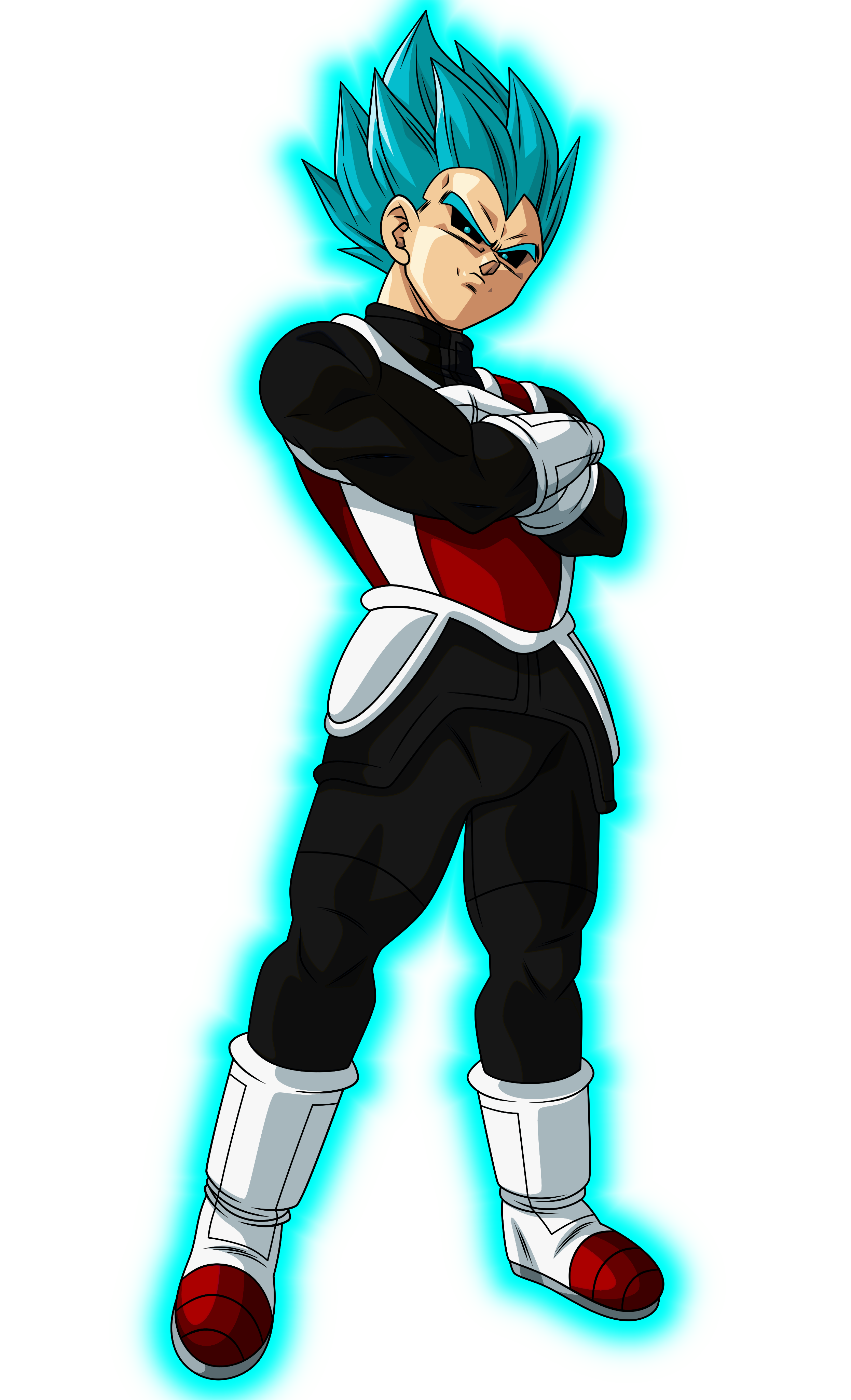 Vegeta Super Saiyan Blue by crismarshall on DeviantArt