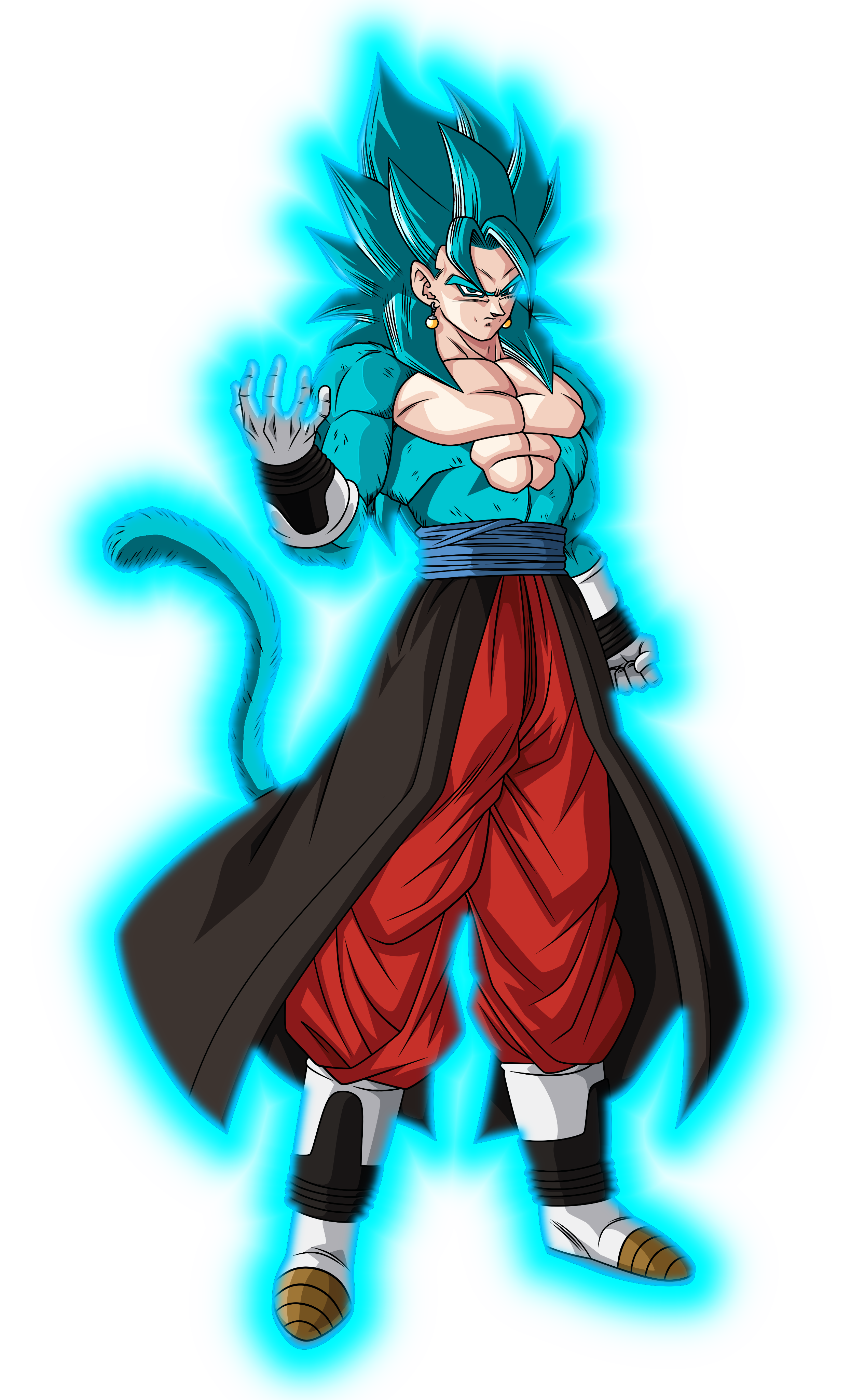 Goku (NSTWS) ssj blue universal render 2 by xchs on DeviantArt